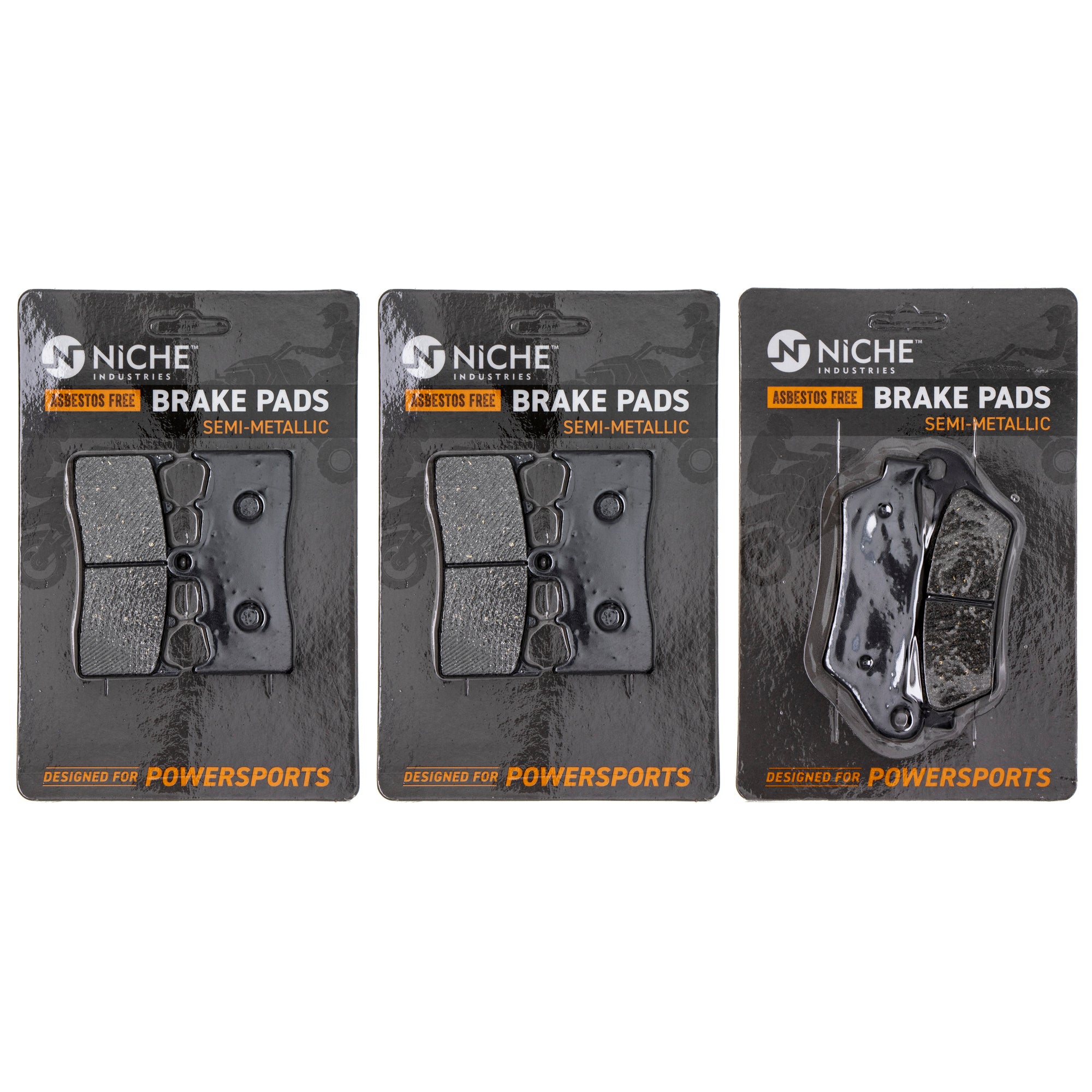 Semi-Metallic Brake Pad Set Front/Rear for zOTHER BMW R1200R R1200C R1150RS R1150R NICHE MK1002716