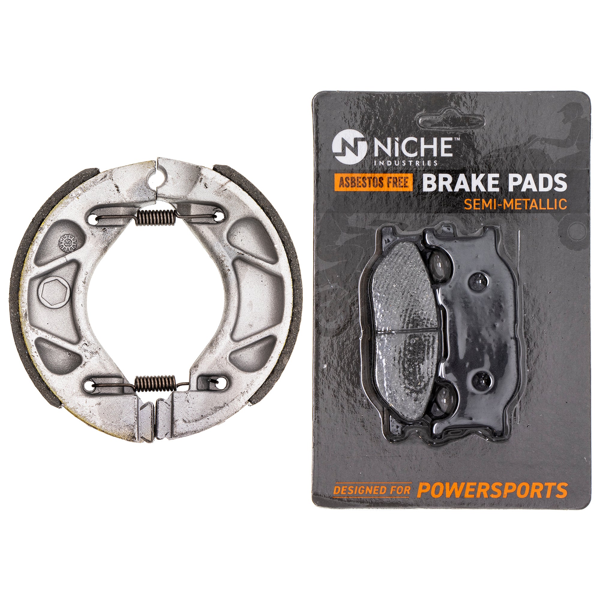 Full Semi-Metallic Brake Pad Set for Yamaha V 4HM-W0045-00-00 19D-W253E-00-00 NICHE MK1002726