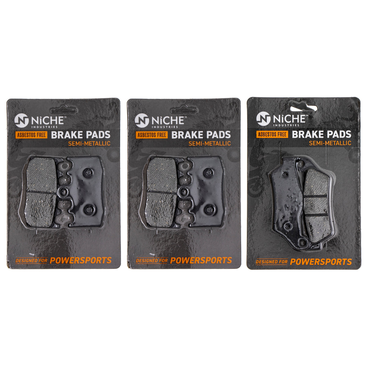 Semi-Metallic Brake Pad Set Front/Rear for zOTHER BMW K1300S K1200S 34218541388 NICHE MK1002734
