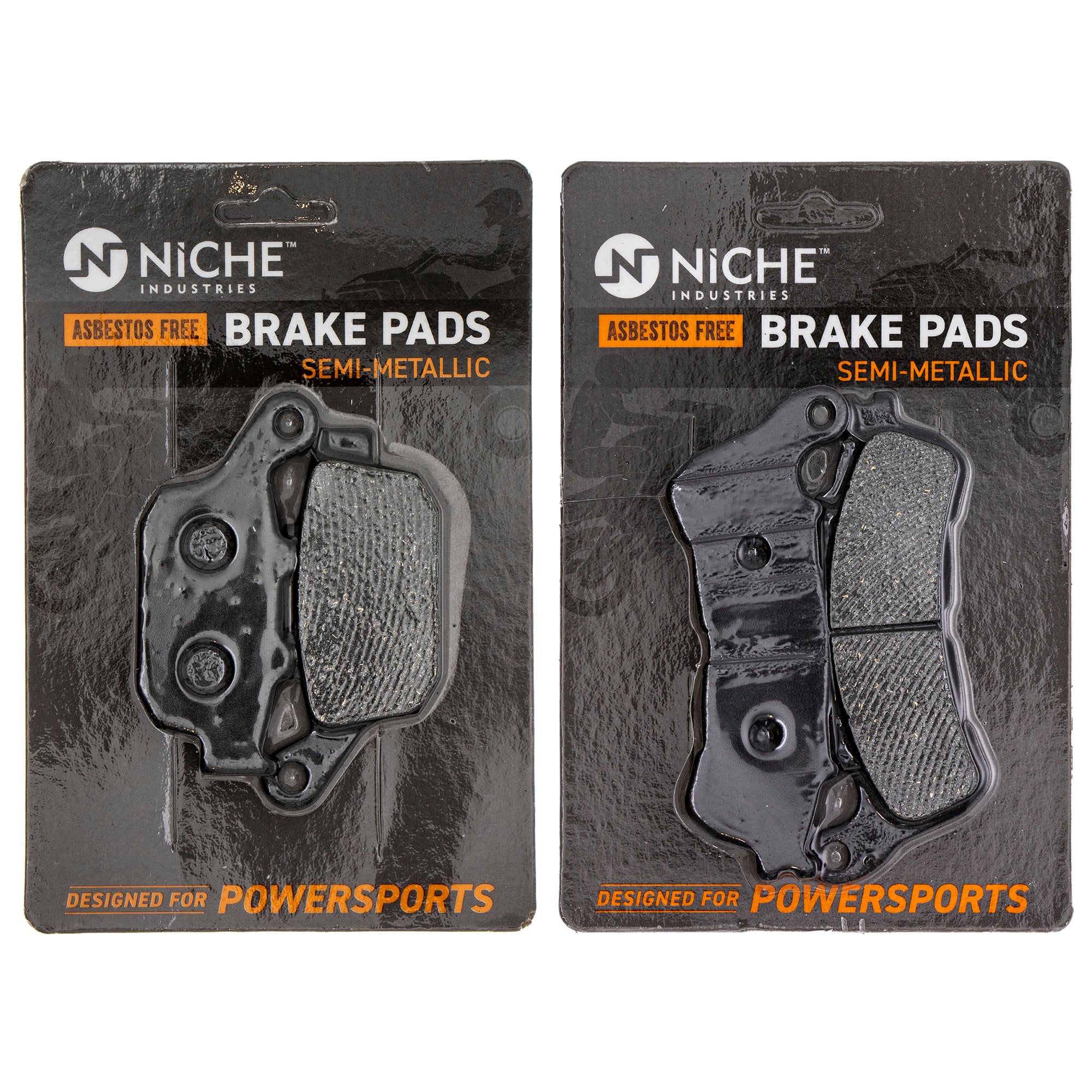 Semi-Metallic Brake Pad Set Front/Rear for Honda CBR250R 06455-KYJ-911 06435-KYJ-901 NICHE MK1002738