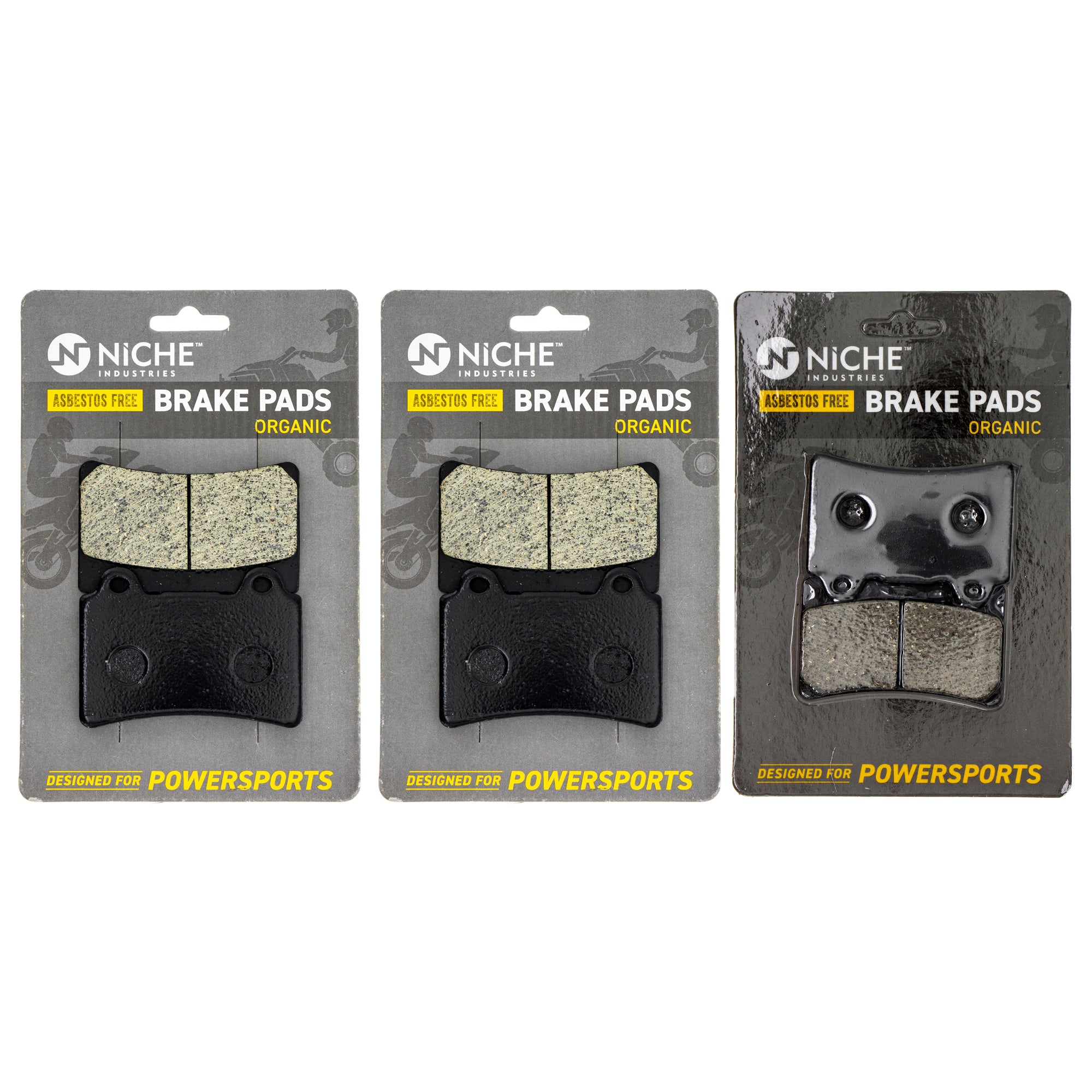 Brake Pad Kit Front/Rear for zOTHER Yamaha Royal 4NK-W0046-00-00 4NK-W0045-01-00 NICHE MK1002745