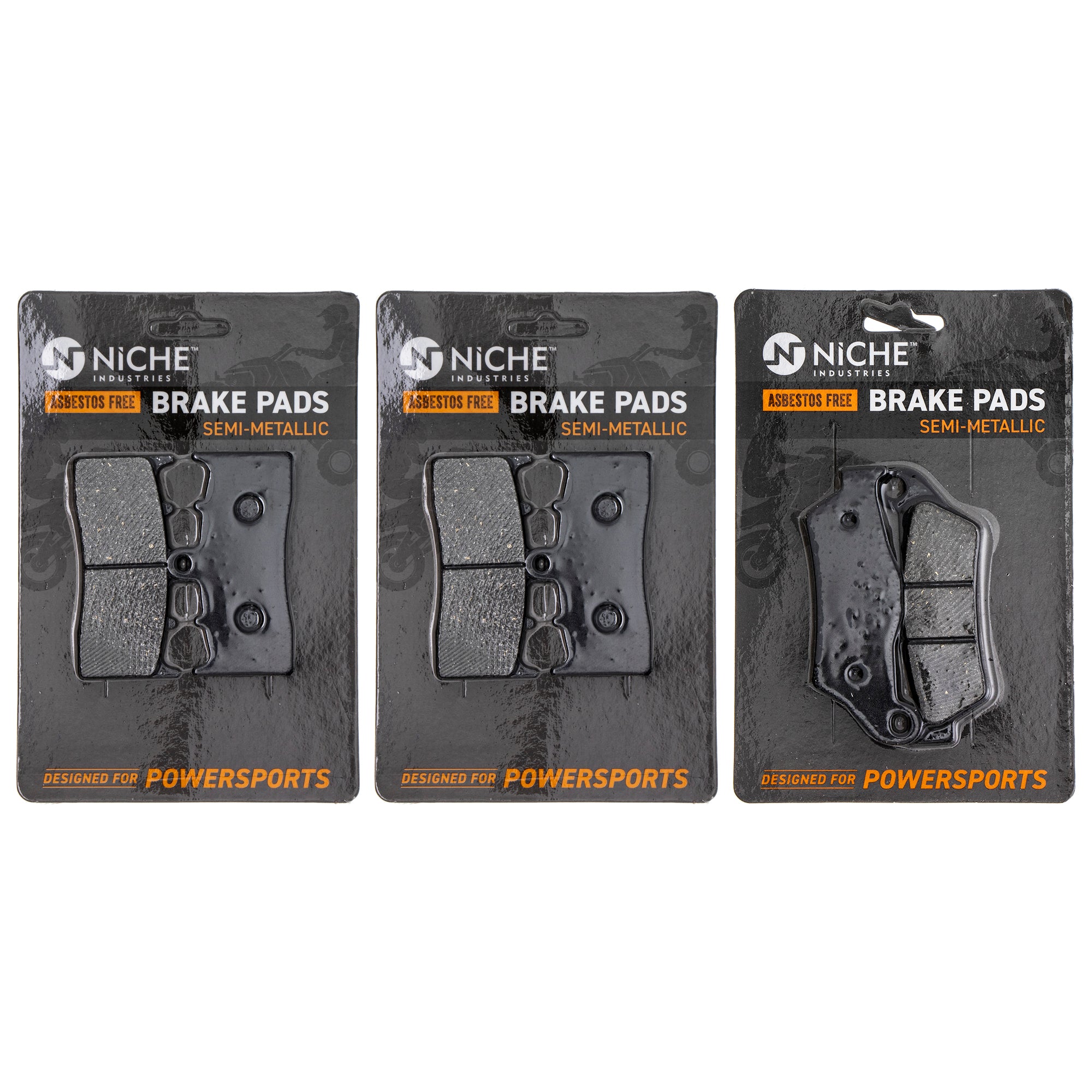 Semi-Metallic Brake Pad Set Front/Rear for zOTHER BMW K1300R K1200S K1200R 34117690170 NICHE MK1002746