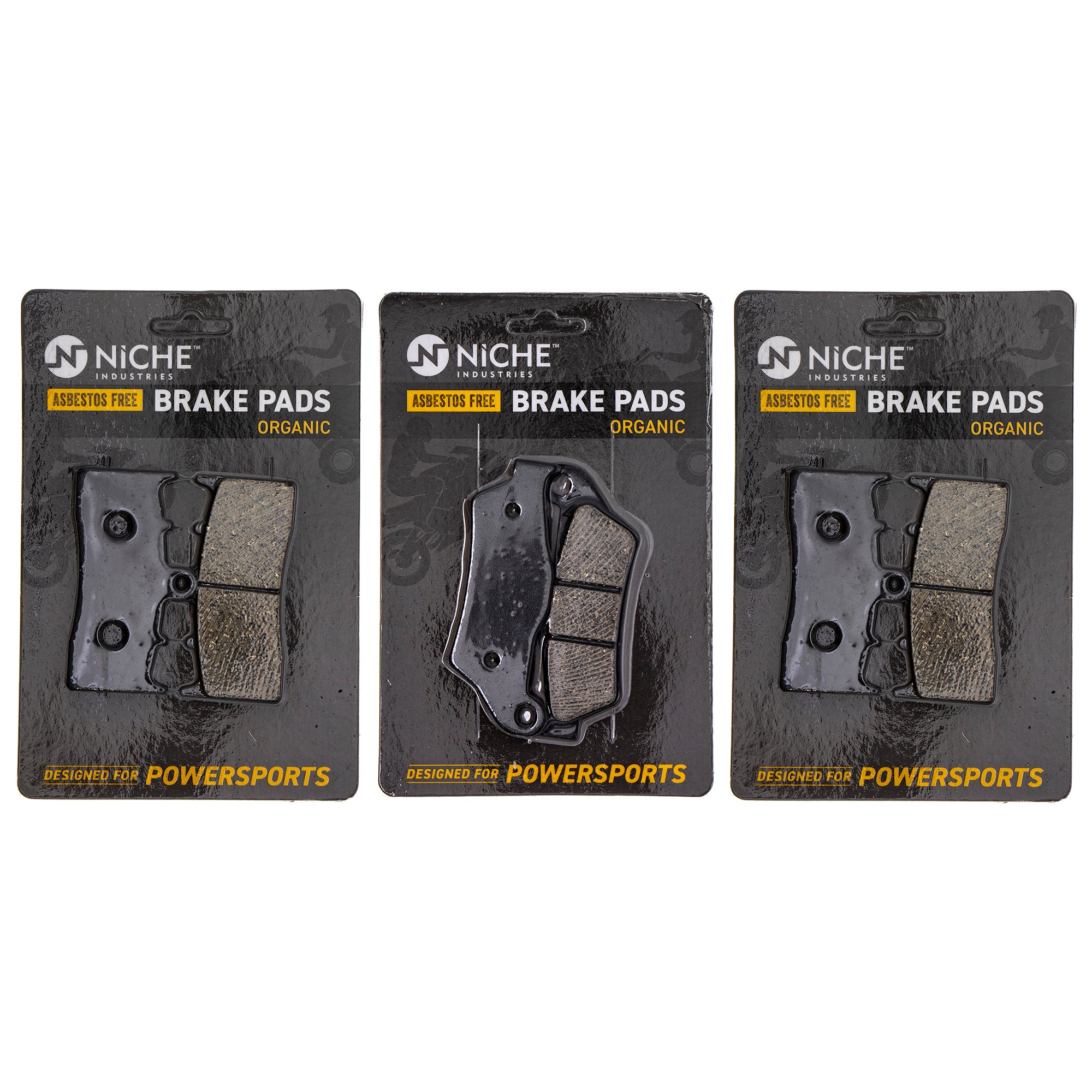 Brake Pad Kit Front/Rear for zOTHER BMW K1300R K1200S K1200R 34117690170 34218541388 NICHE MK1002747