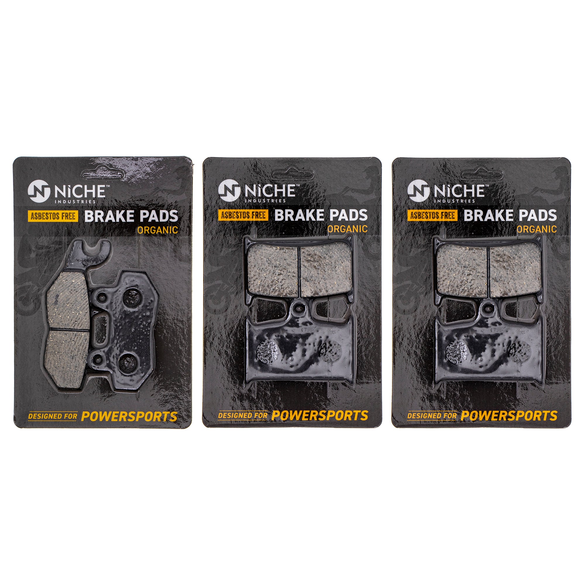 Organic Brake Pad Set for Triumph Tiger Sprint T2020555 T2020072 T2020245 2020073-T0301 NICHE MK1002751