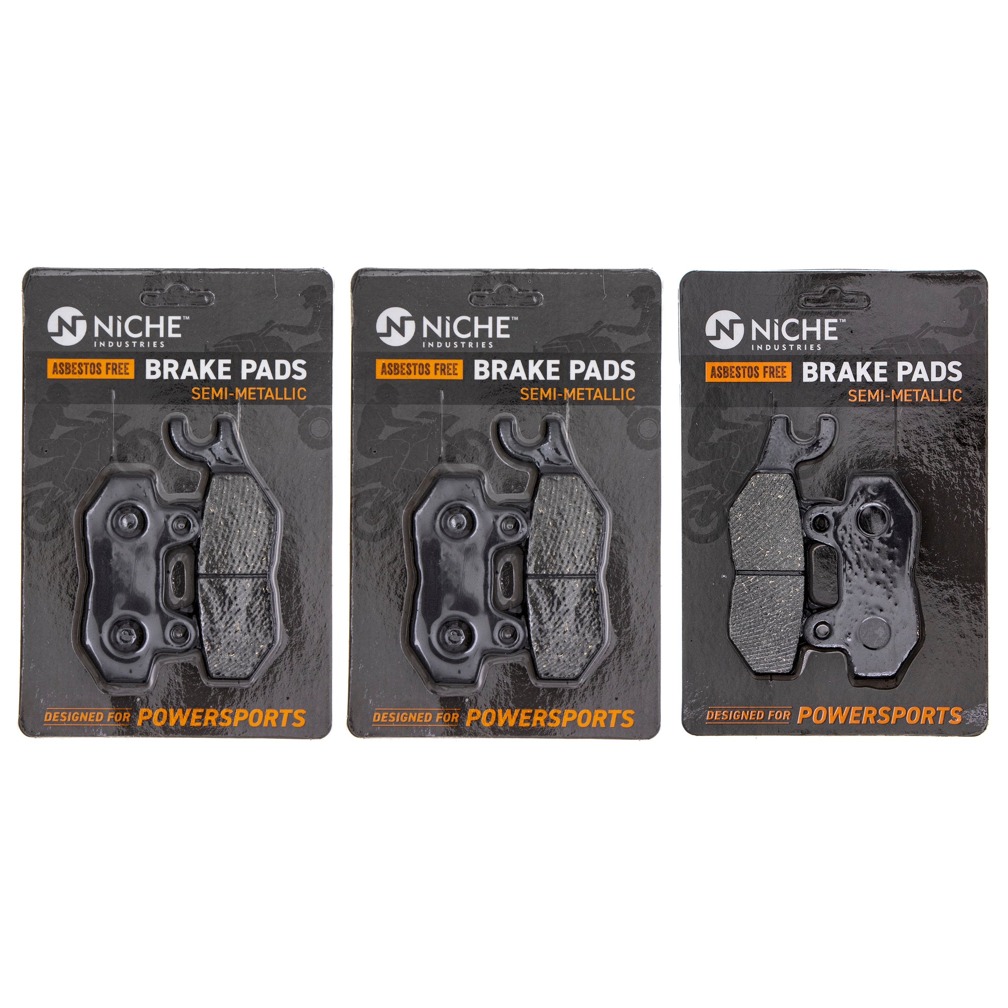Semi-Metallic Brake Pad Set for zOTHER Triumph Trophy Trident Tiger Sprint T2020555 NICHE MK1002754
