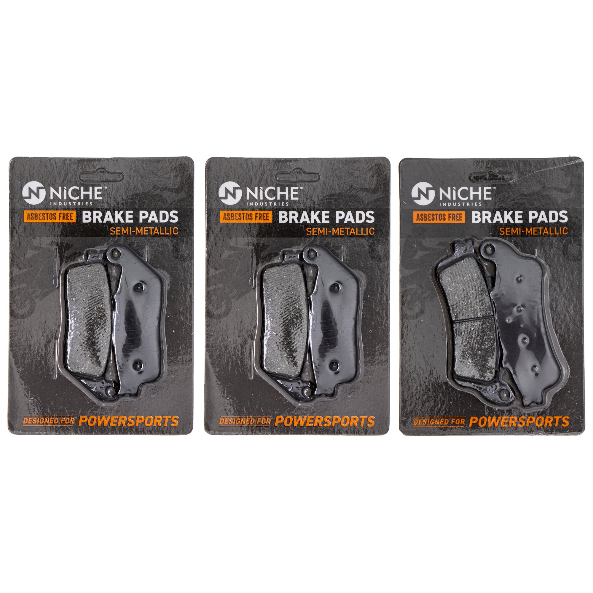 Semi-Metallic Brake Pad Set Front/Rear for zOTHER Suzuki Kawasaki Honda BMW ST1100 NICHE MK1002760