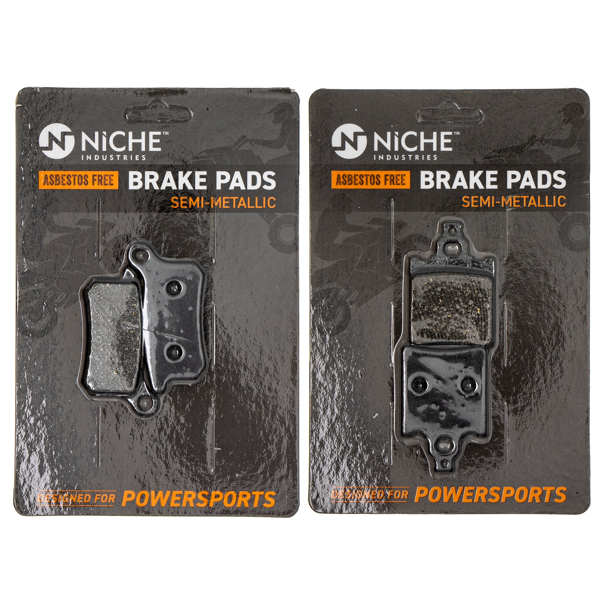 Semi-Metallic Brake Pad Set Front/Rear for KTM 65 46013090000 46113030000 NICHE MK1002766