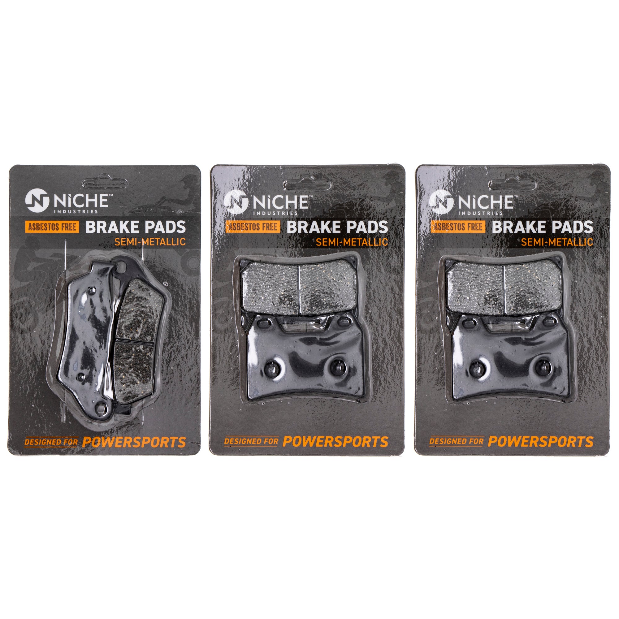 Semi-Metallic Brake Pad Set Front/Rear for zOTHER Victory KTM BMW R 34212335465 NICHE MK1002786