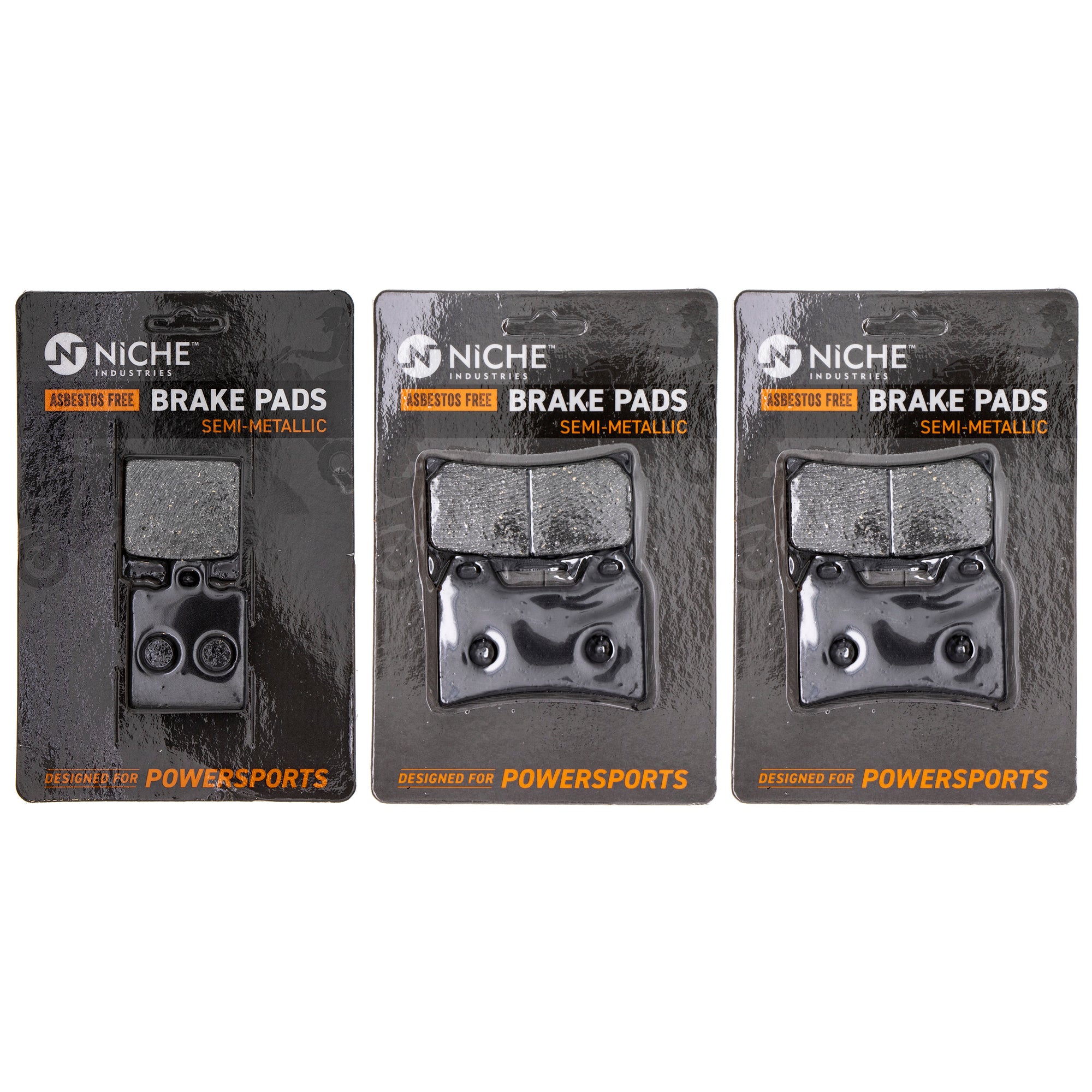 Semi-Metallic Brake Pad Set Front/Rear for zOTHER Monster 998 996 748 61340541A 61340311A NICHE MK1002788