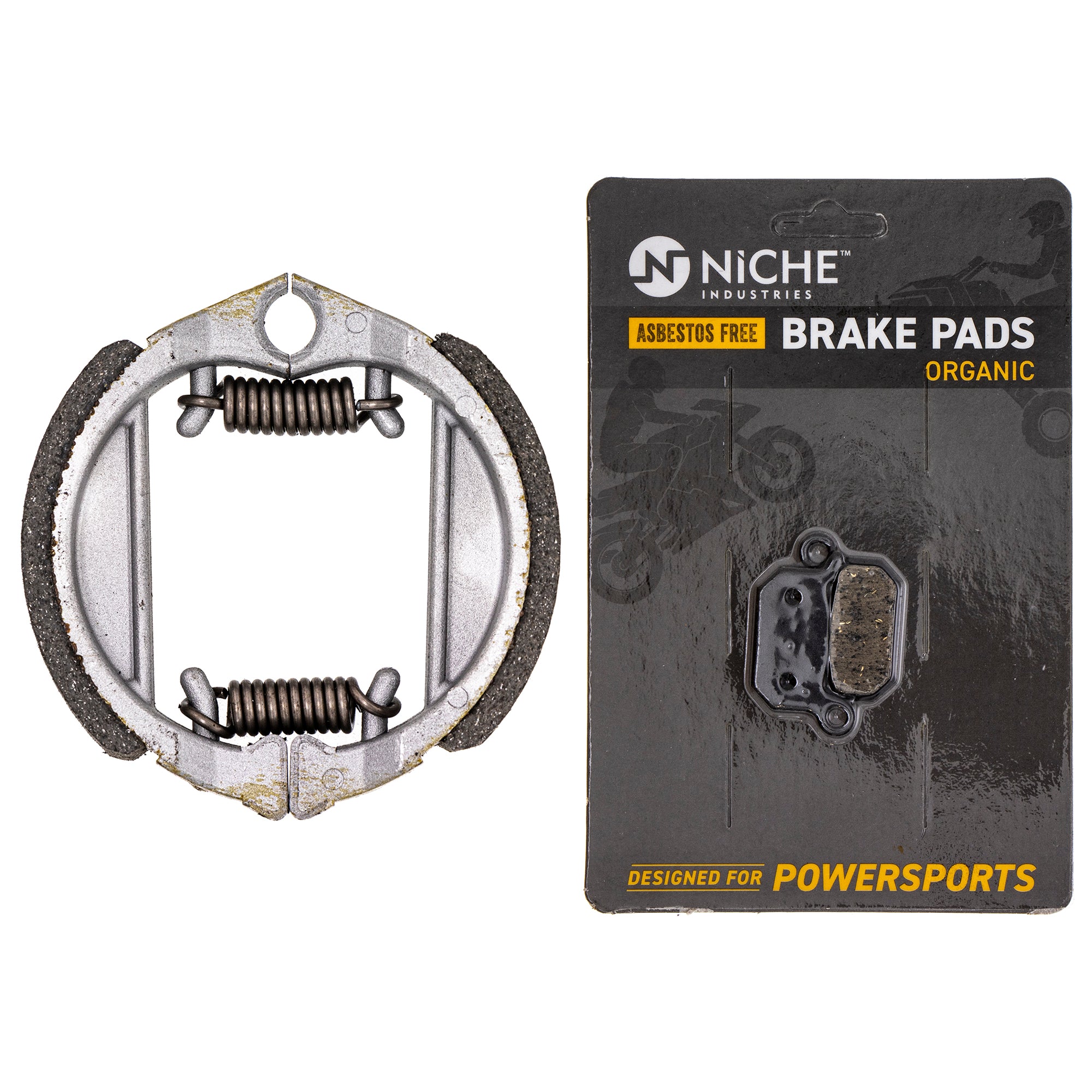 Complete Organic Brake Pad & Shoe Set for KTM 50 45113030000 45009035000 NICHE MK1002795