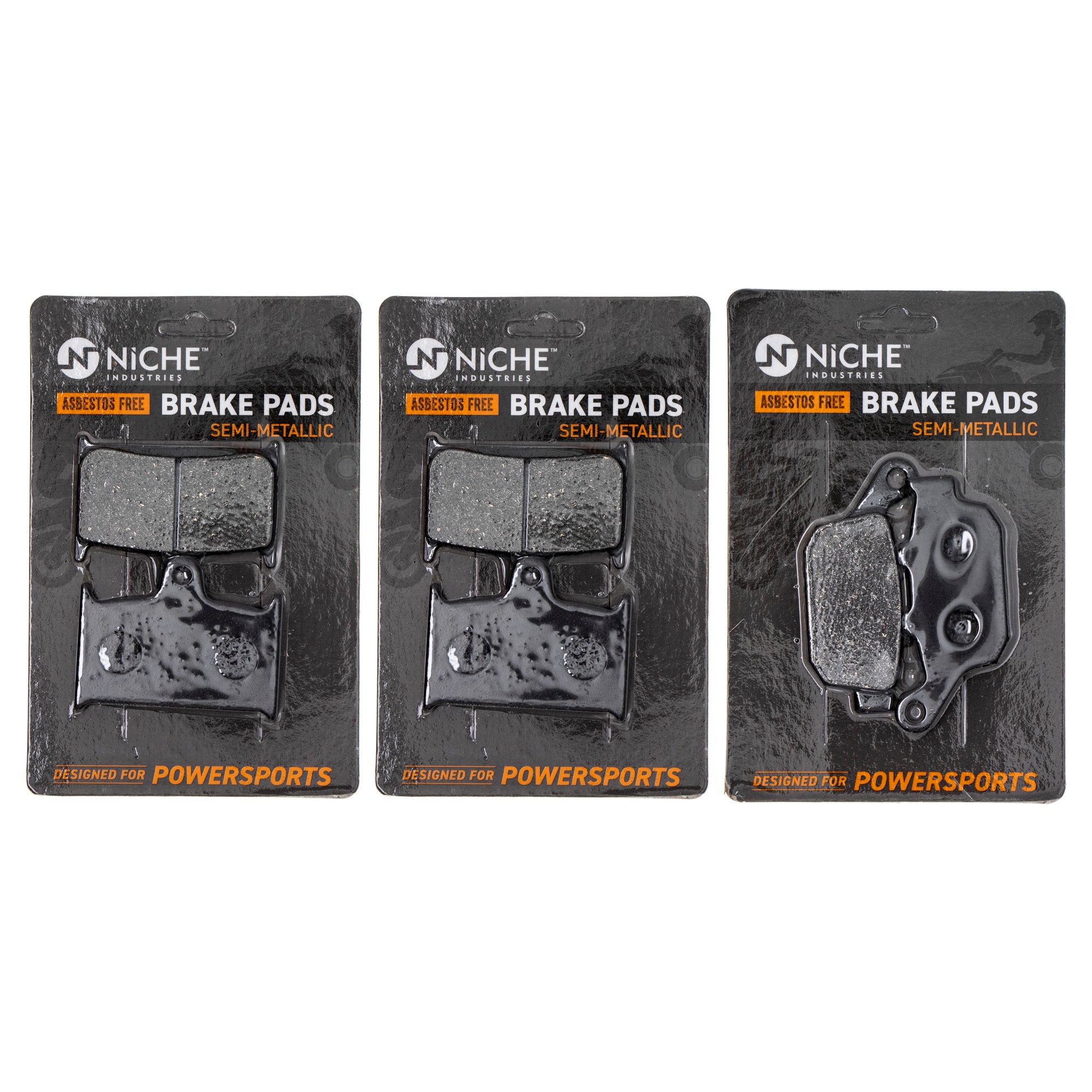 Semi-Metallic Brake Pad Set Front/Rear for Triumph Sprint Speed Daytona Bonneville NICHE MK1002811
