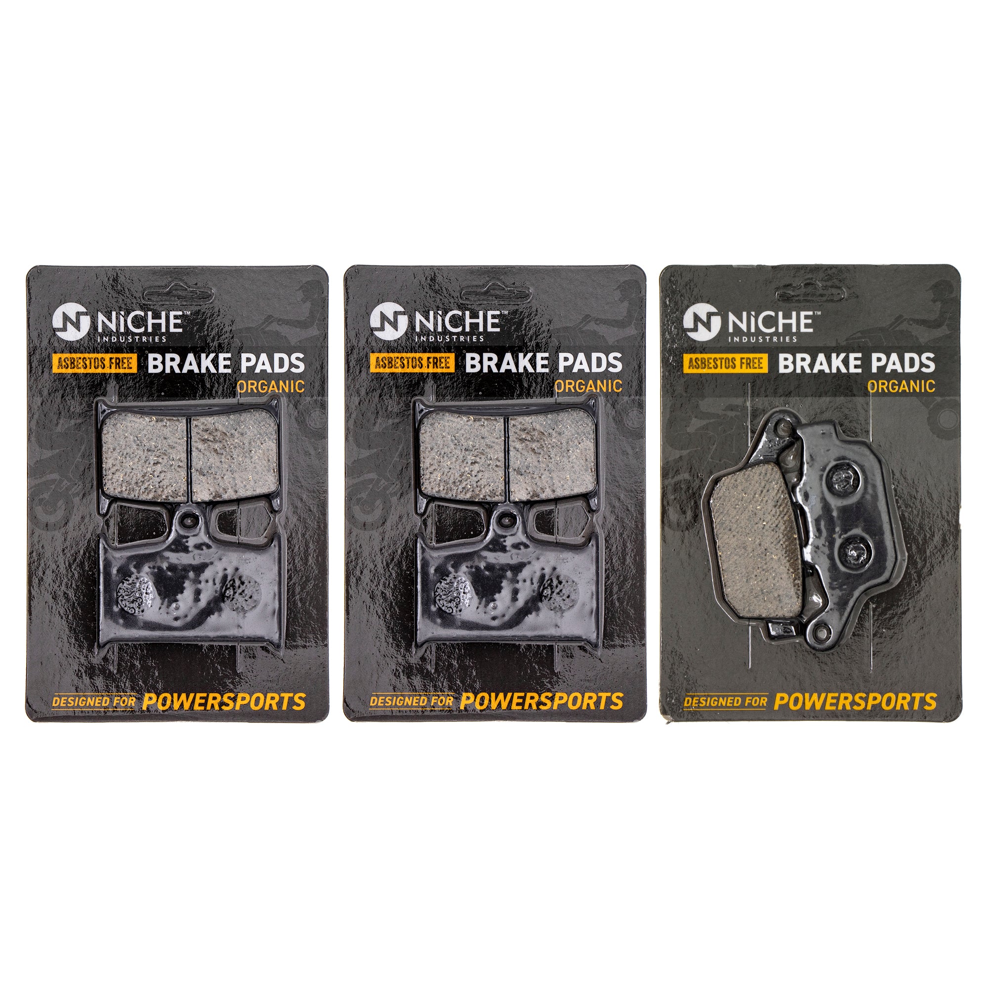 Brake Pad Kit Front/Rear for Triumph Sprint Speed Daytona Bonneville T2020602 T2020245 NICHE MK1002812
