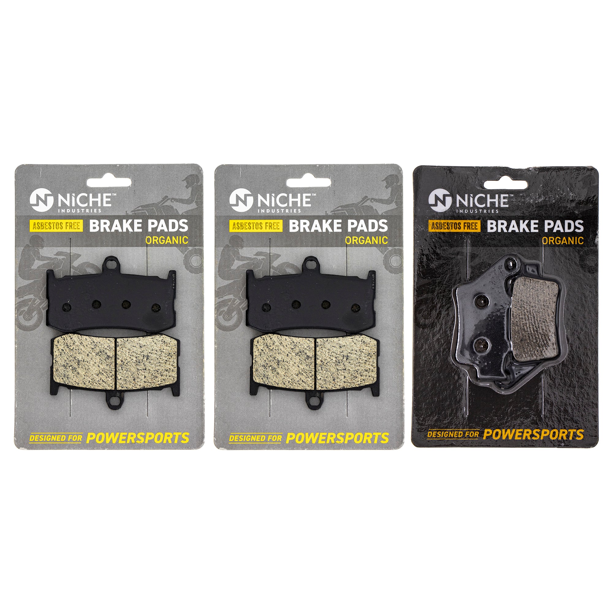 Brake Pad Kit Front/Rear for Triumph Daytona T2021221 T2024901 NICHE MK1002816