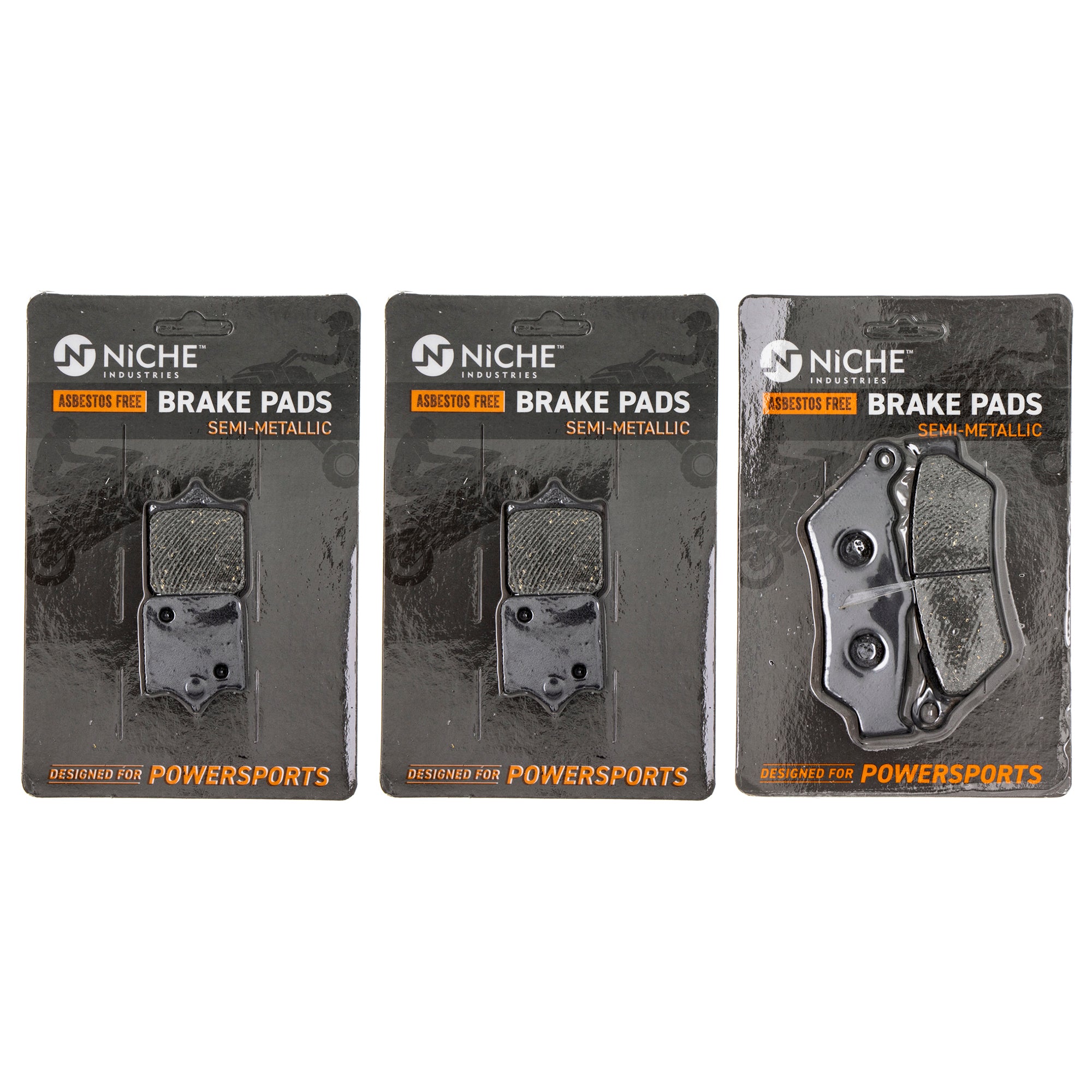 Semi-Metallic Brake Pad Set Front/Rear for zOTHER Triumph KTM 990 950 50313030200 NICHE MK1002821