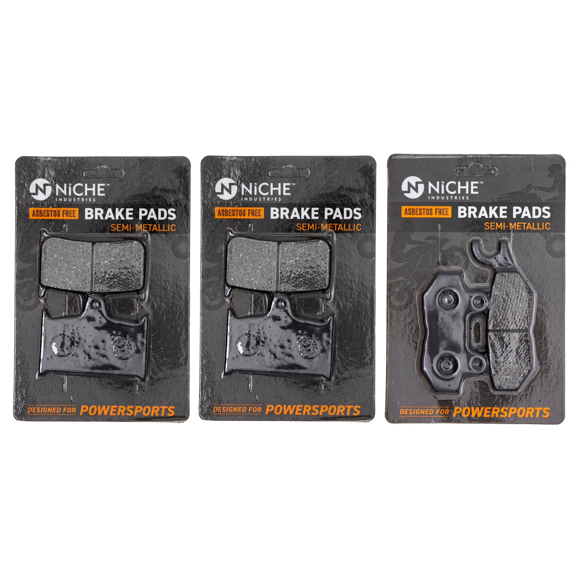 Semi-Metallic Brake Pad Set for zOTHER Triumph Sprint Speed T2020553 T2020560 T2020211 NICHE MK1002831