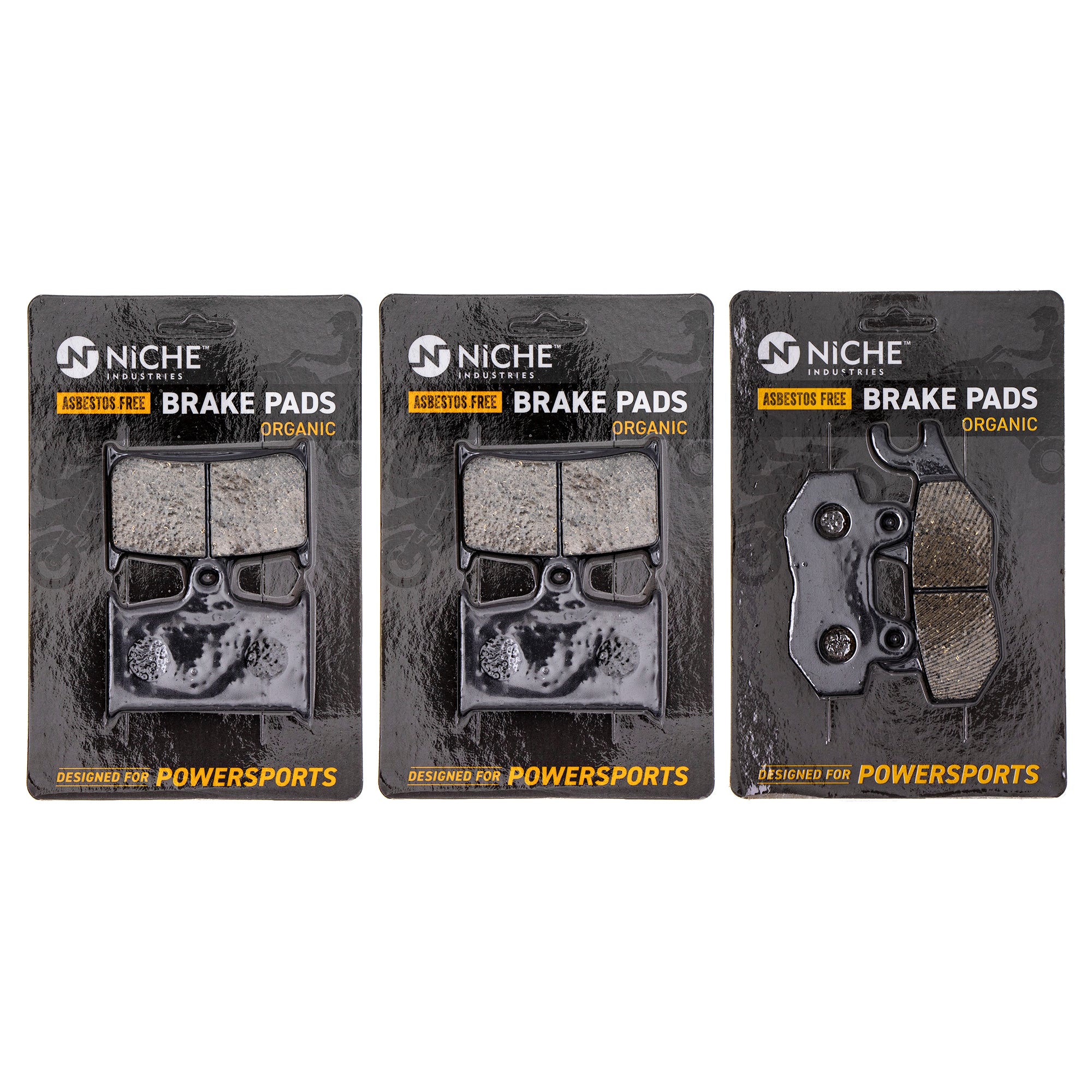 Organic Brake Pad Set for zOTHER Triumph Sprint Speed T2020553 T2020560 T2020211 NICHE MK1002832