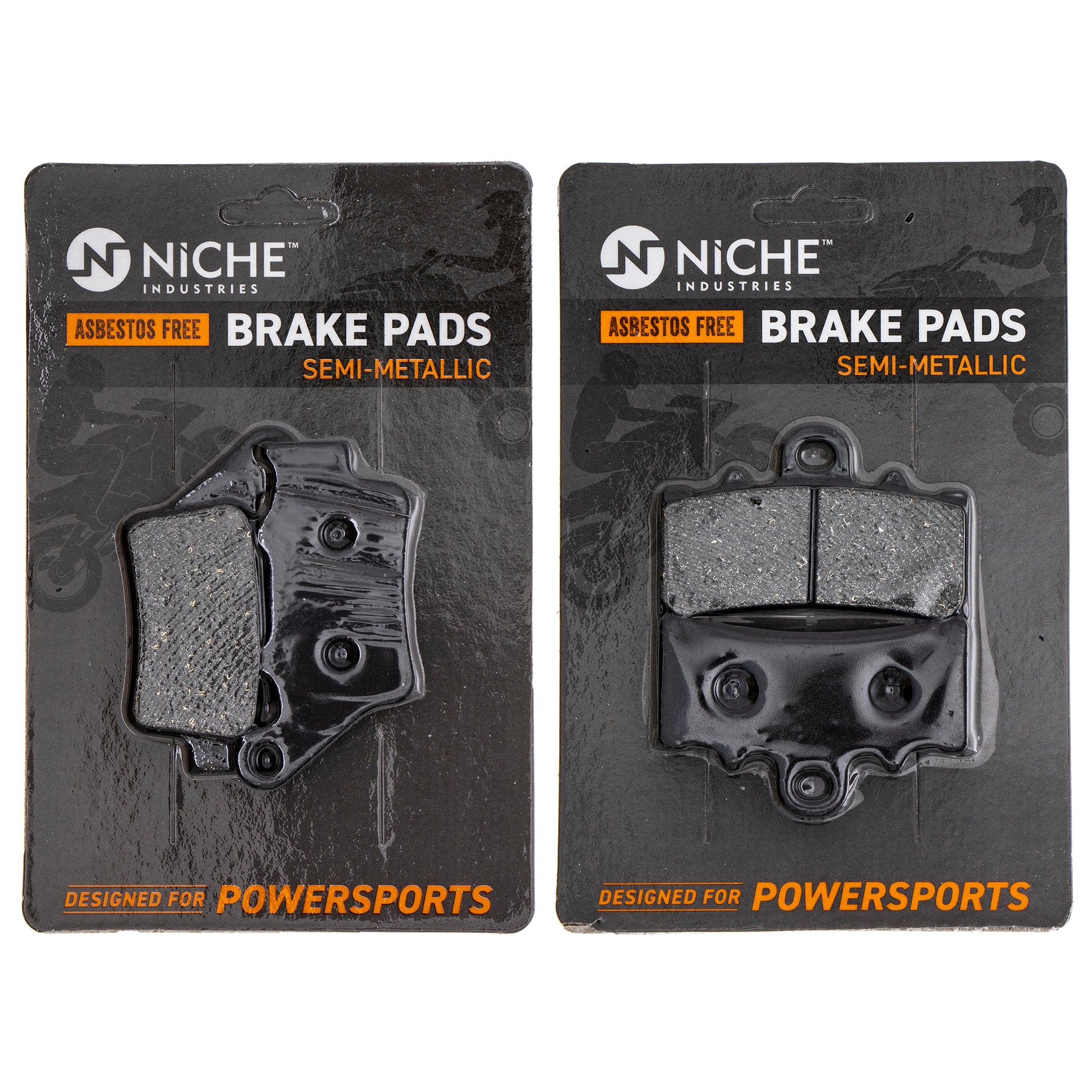 Semi-Metallic Brake Pad Set Front/Rear for zOTHER KTM 390 90113030000 90113090000 NICHE MK1002859