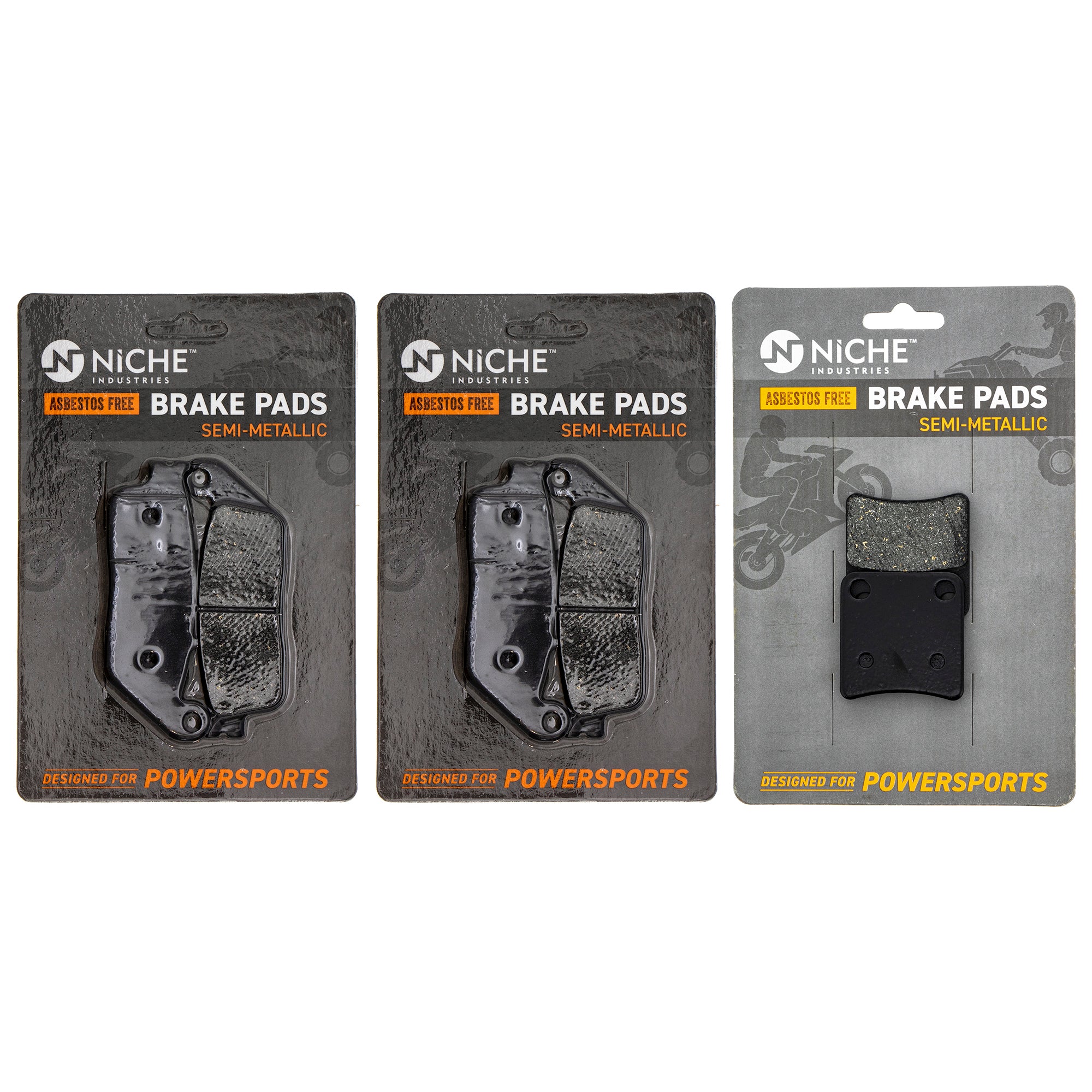 Full Semi-Metallic Brake & Parking Set for zOTHER Honda Rebel NM4 NC750X NC700X NICHE MK1002867