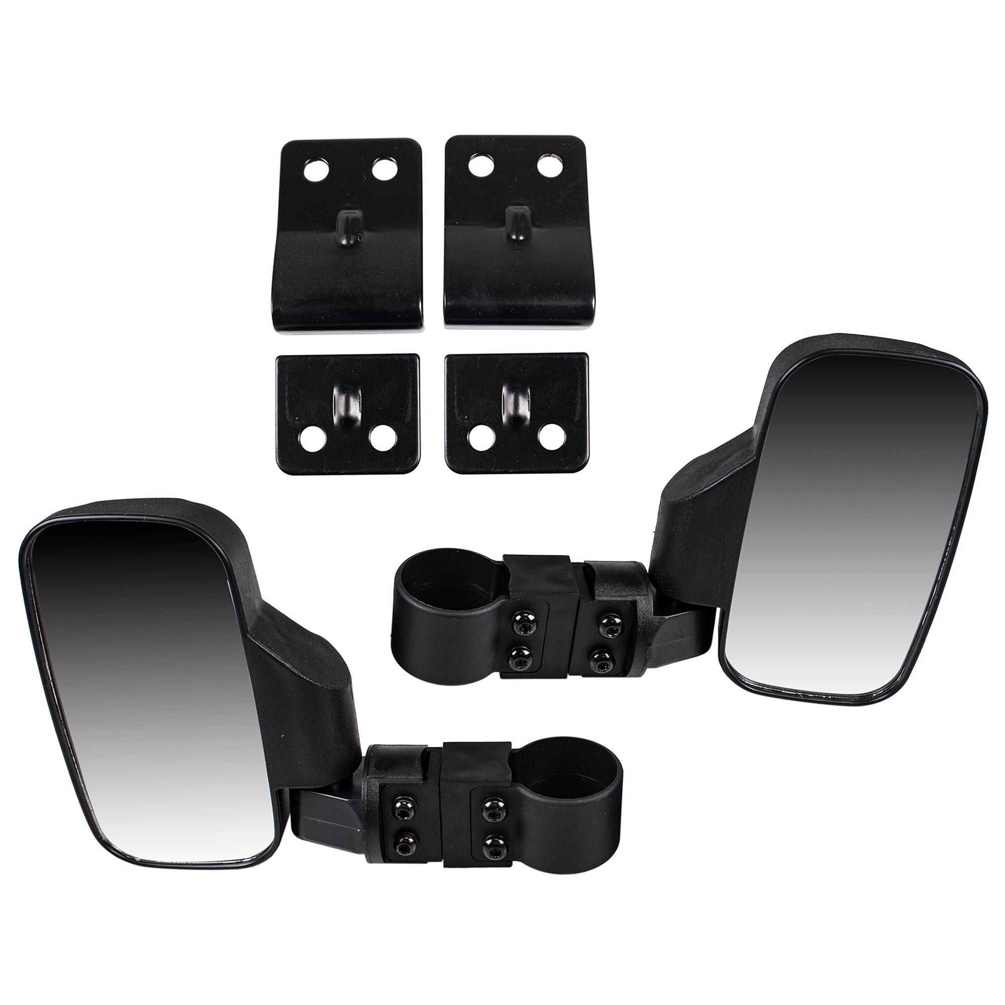 Black Side View Mirror Pro-Fit Set for zOTHER Pioneer MK1002939 NICHE MK1002939