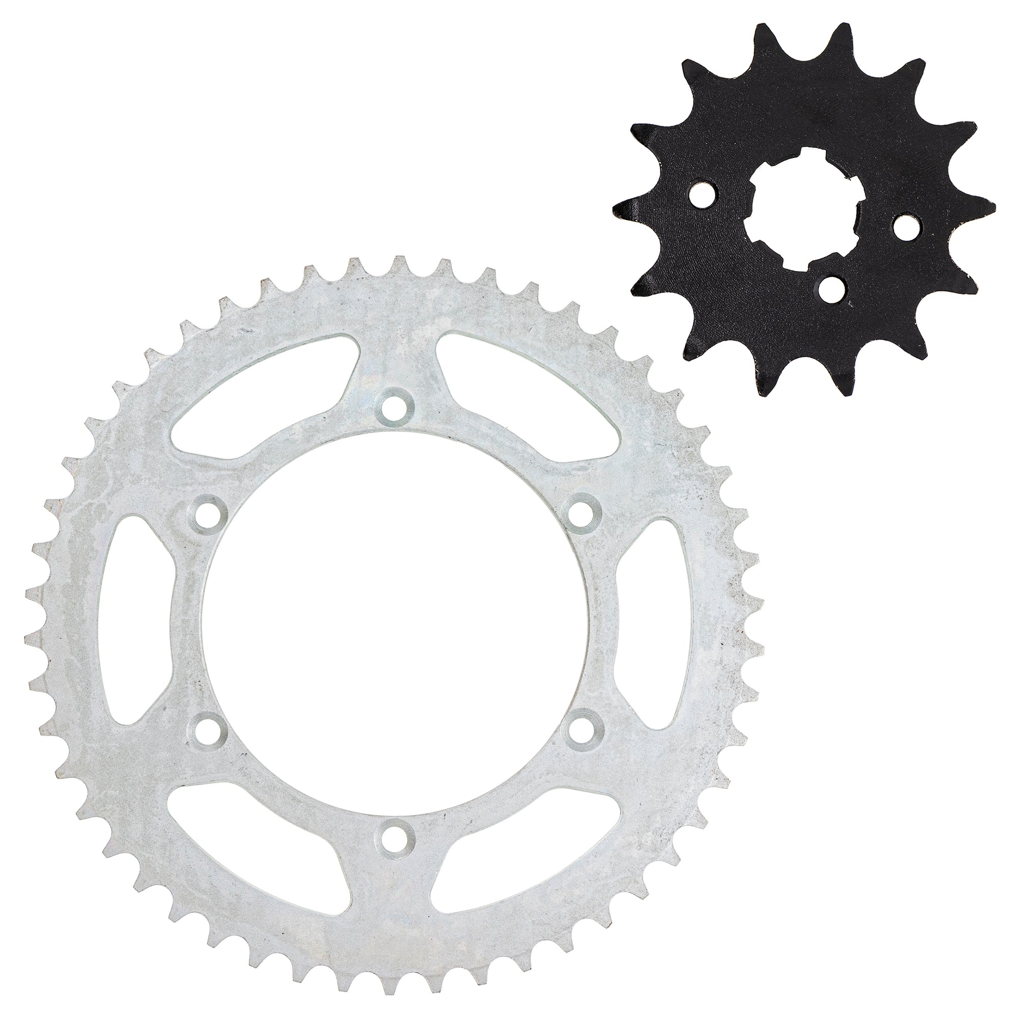 Front & Rear Drive Sprocket Set for Kawasaki KX250 KLX300R KLX250R 13144-1005 42041-1450 NICHE MK1002986