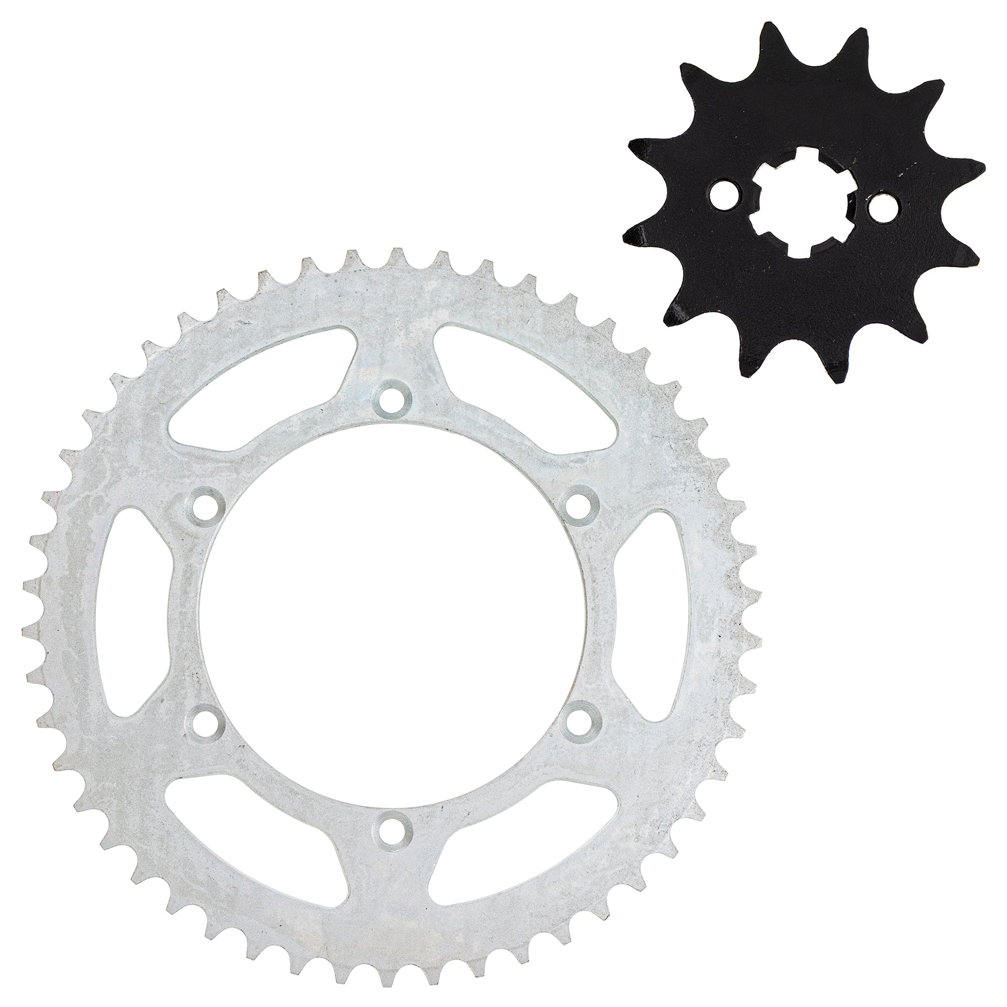 Drive Sprocket Set Front & Rear for Kawasaki KX125 42041-1450 42041-1408 42041-1255 NICHE MK1002998