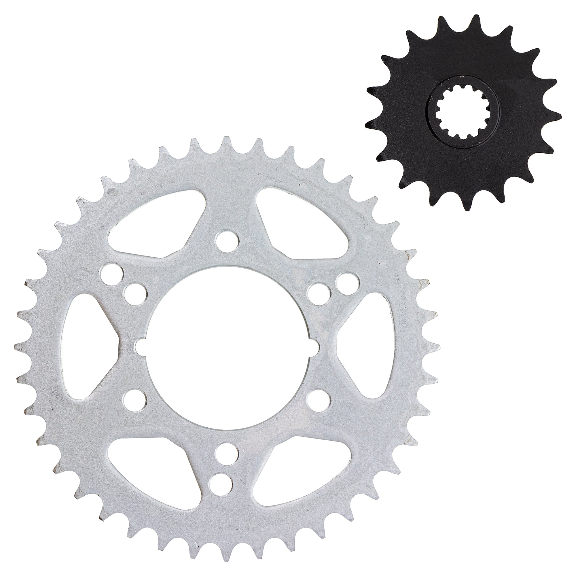 Front & Rear Drive Sprocket Set for Kawasaki Ninja 42041-1556 NICHE MK1003003