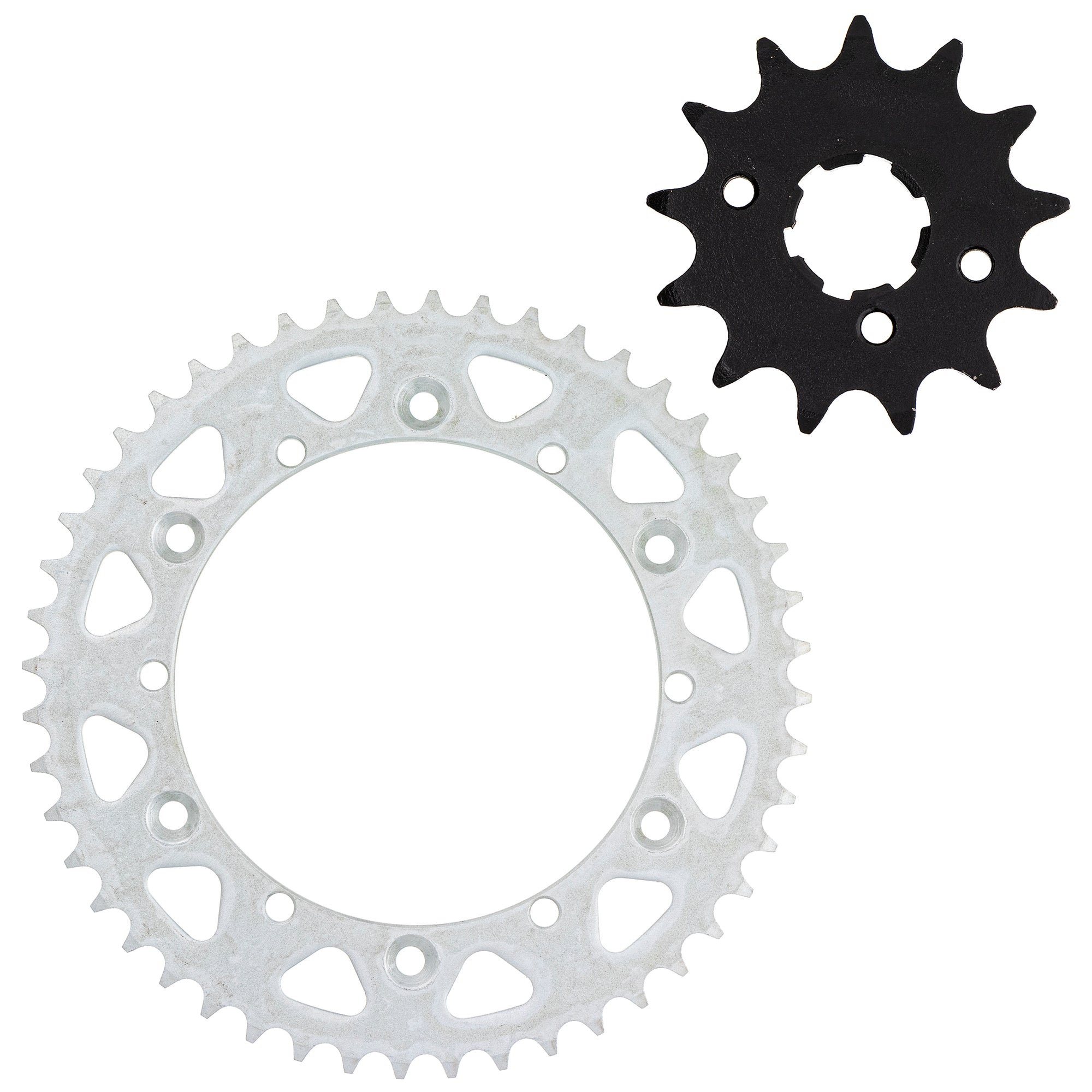 Front & Rear Drive Sprocket Set for Yamaha YZ490 YZ400 YZ250 IT250 93834-13206-00 NICHE MK1003014