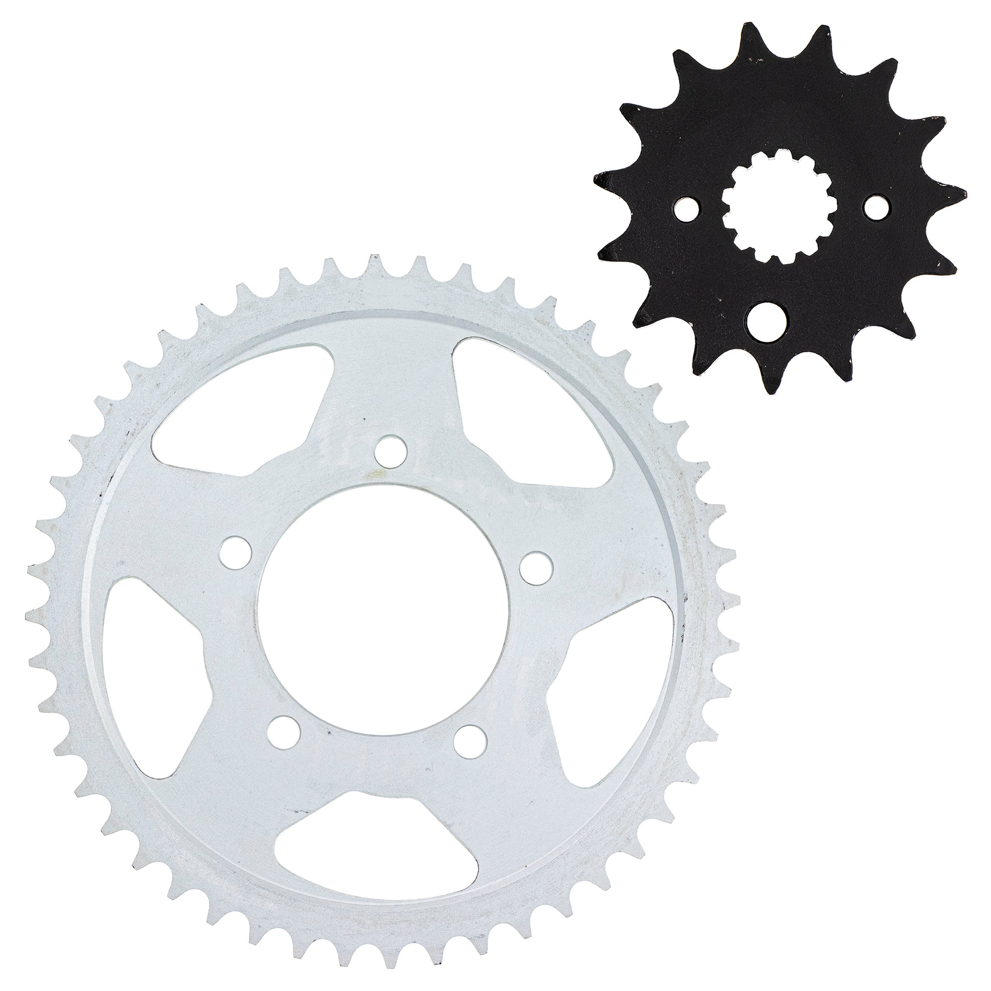 Drive Sprocket Set Front & Rear for Suzuki Marauder Bandit 64511-26E00 27600-21E00-112 NICHE MK1003044