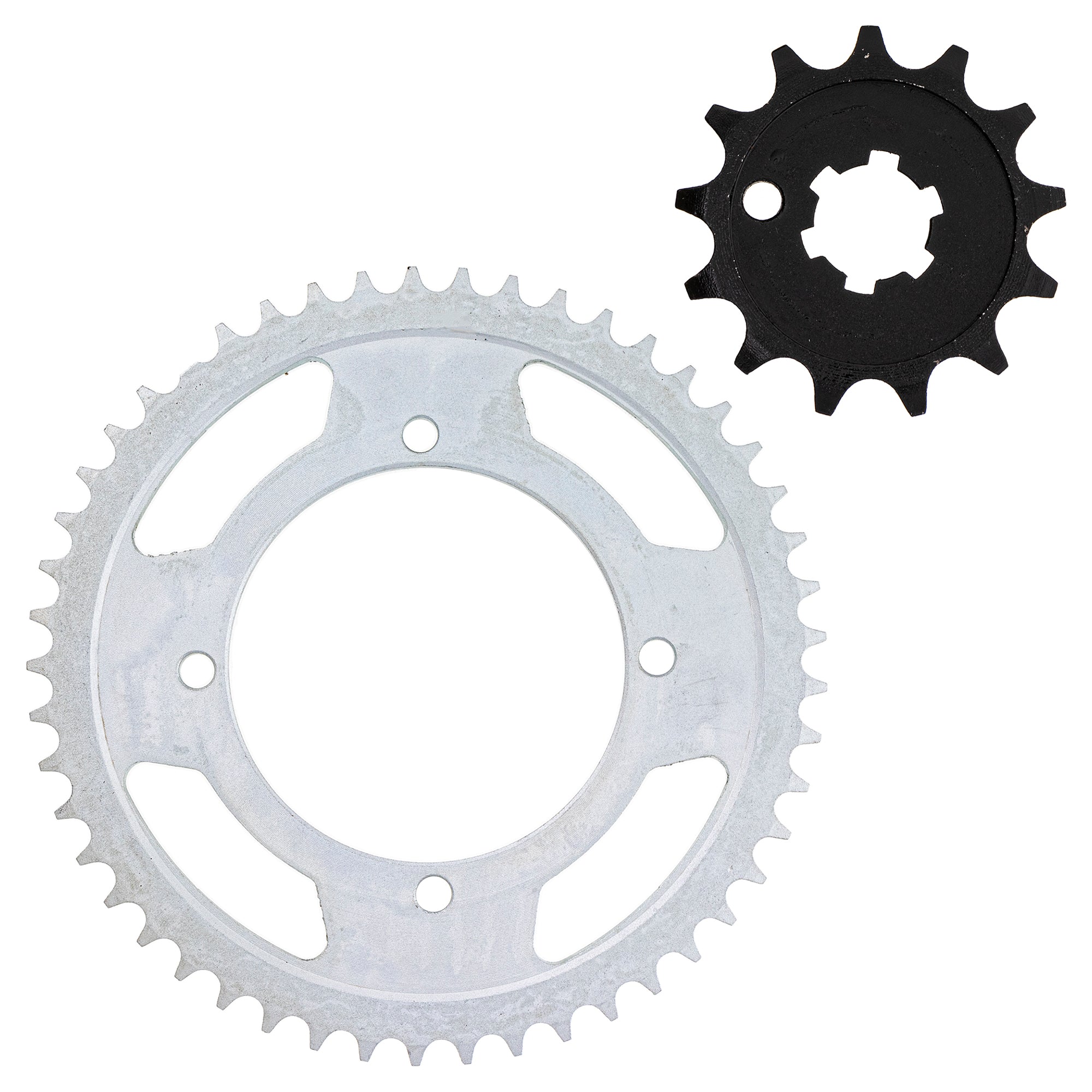 Drive Sprocket Set Front & Rear for Kawasaki KX85 KX80 KX100 13144-0564 42041-1207 NICHE MK1003047