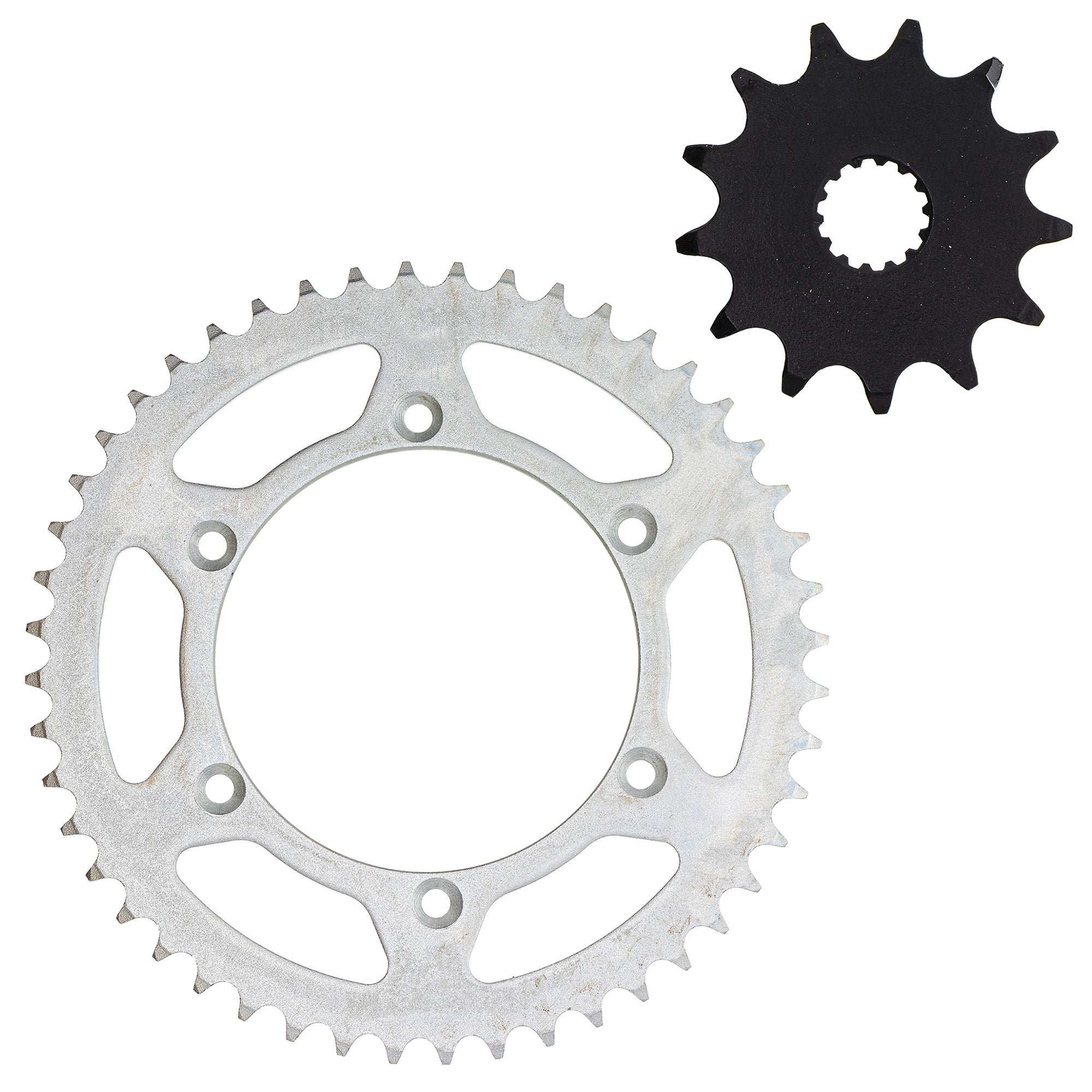 Drive Sprocket Set Front & Rear for Yamaha YZ125 9383A-13031-00 1C3-25448-00-00 NICHE MK1003065