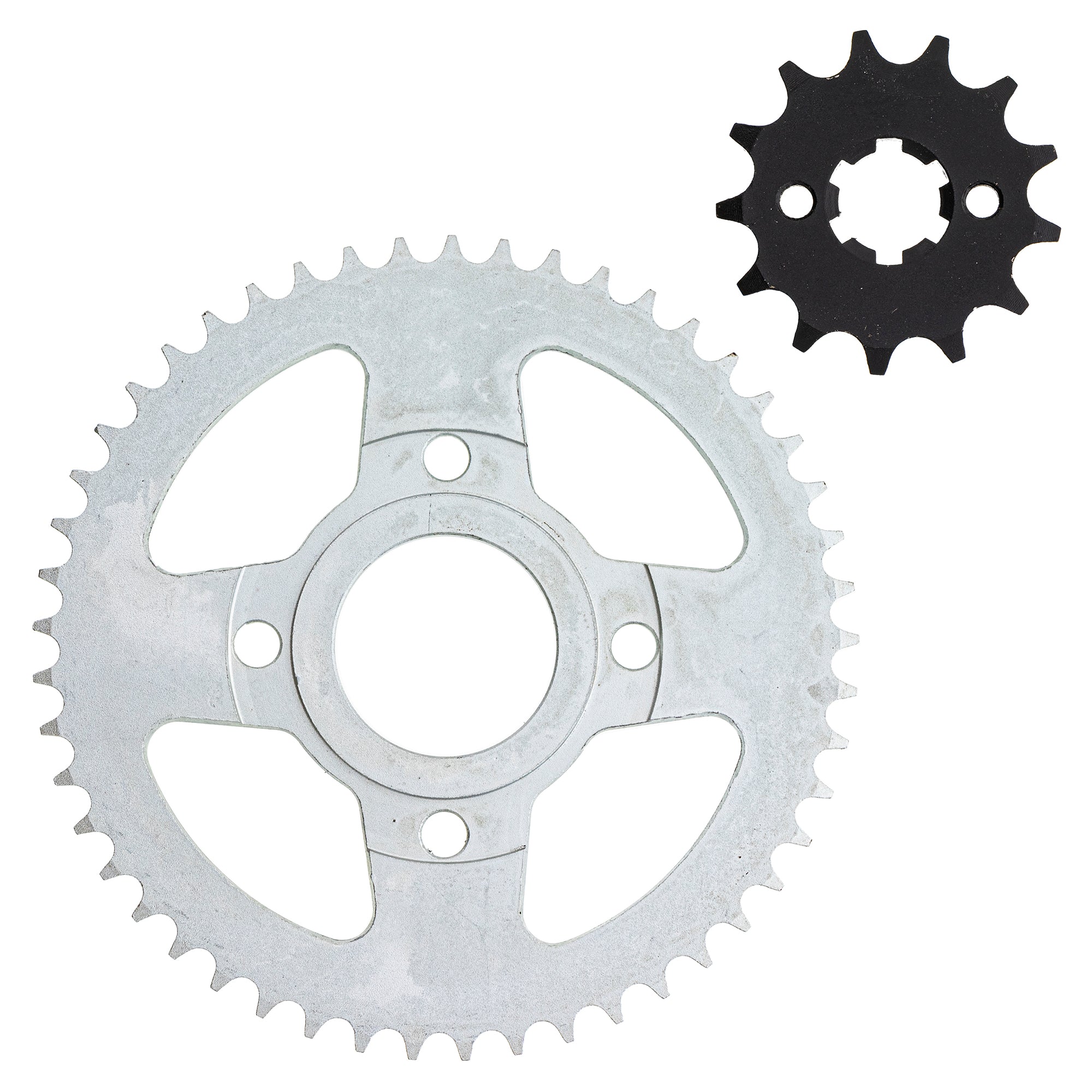 Drive Sprocket Set Front & Rear for Yamaha YZ80 YZ125 TY250 TY175 93822-13213-00 NICHE MK1003088