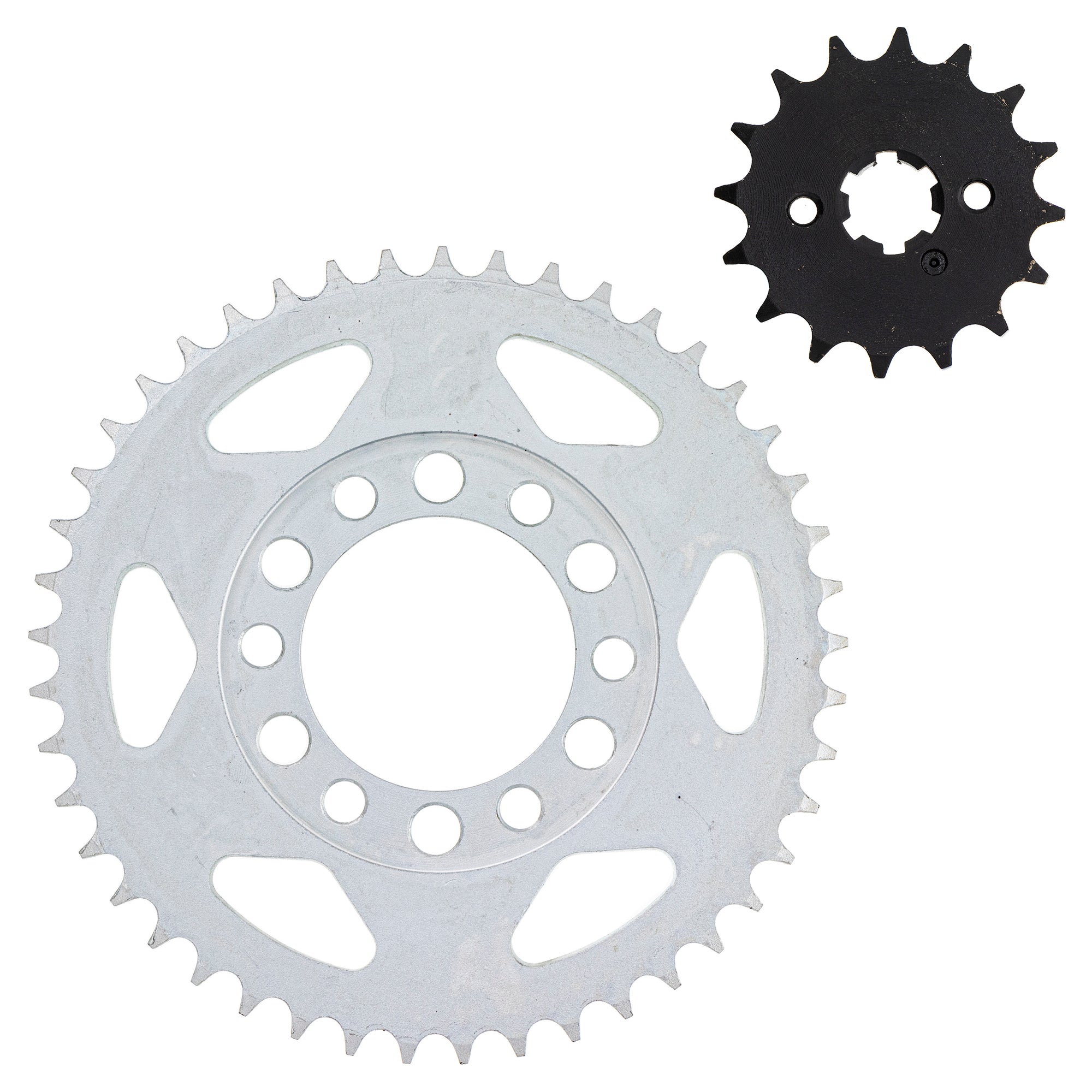 Drive Sprocket Set Front & Rear for Yamaha DT175 248-25445-11-00 NICHE MK1003100