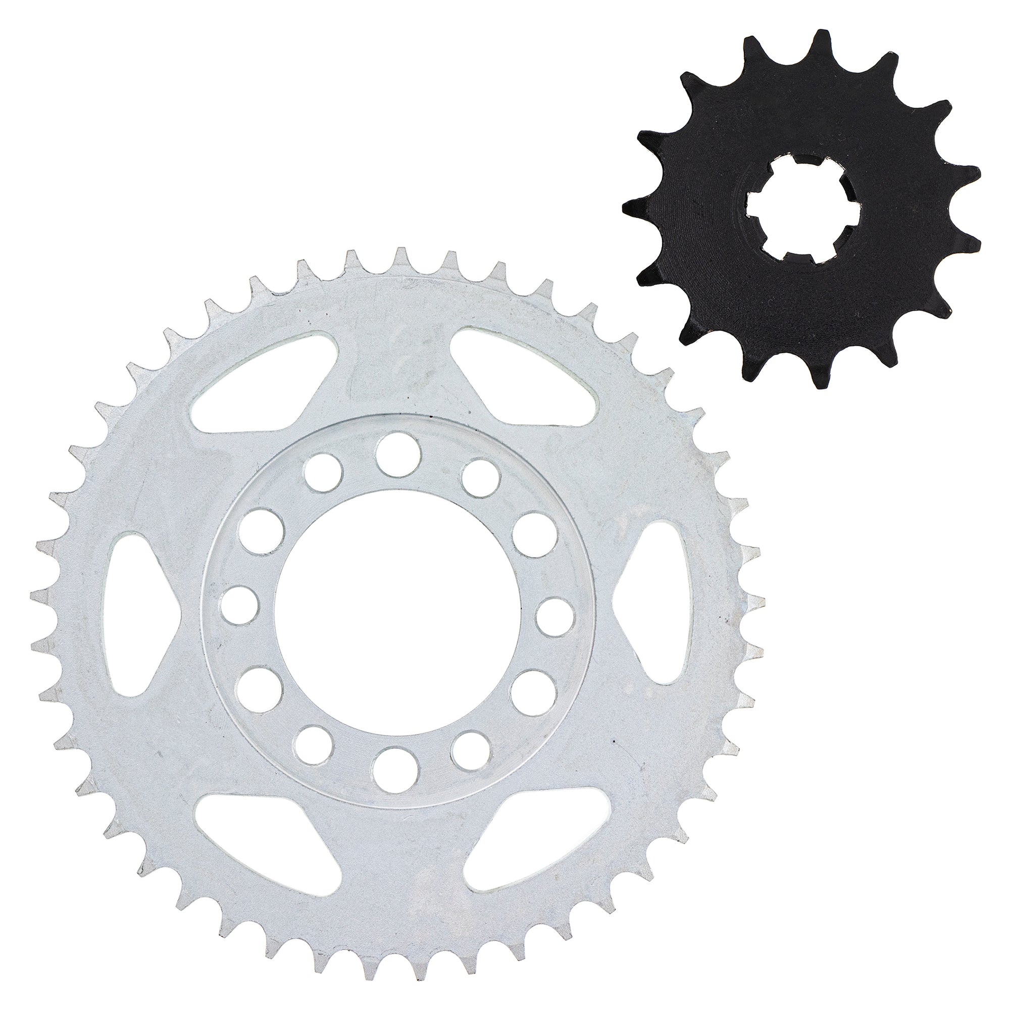 Drive Sprocket Set Front & Rear for Yamaha DT175 DT125 CT1 ATMX 93822-15065-00 NICHE MK1003118