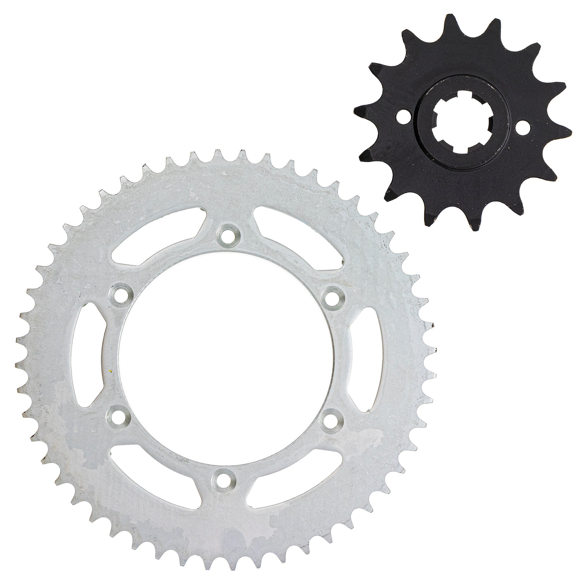 Drive Sprocket Set Front & Rear for Suzuki RS250 PE250 27511-14210 64511-40430 NICHE MK1003148