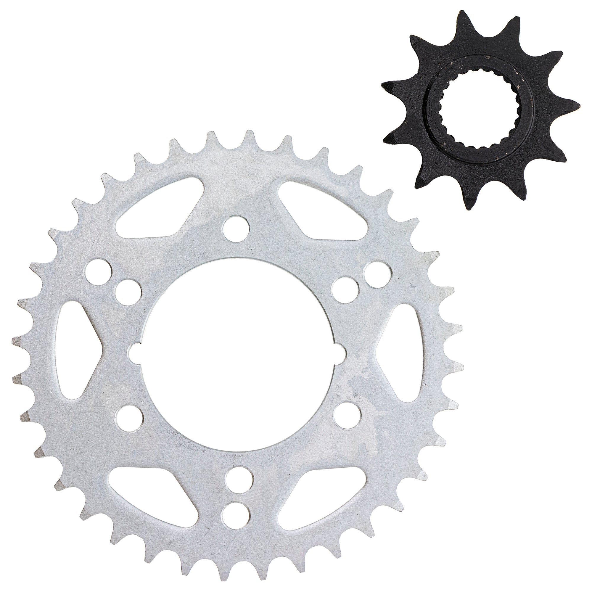 Drive Sprocket Set Front & Rear for Polaris JT Sprocket Trail Scrambler Magnum 3221043 NICHE MK1003157