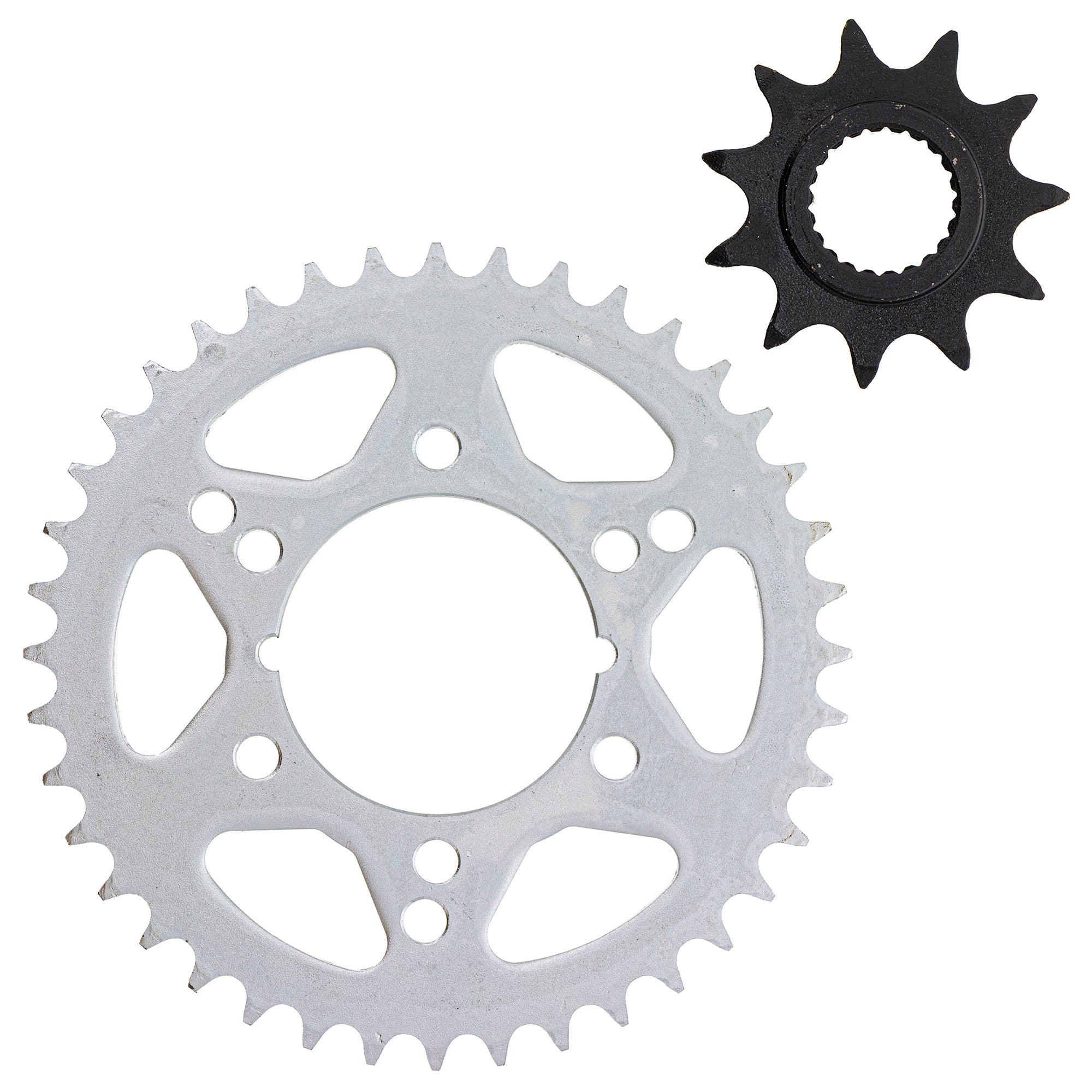 Drive Sprocket Set Front & Rear for Polaris Trail 3221043 3222061 3221049 NICHE MK1003158