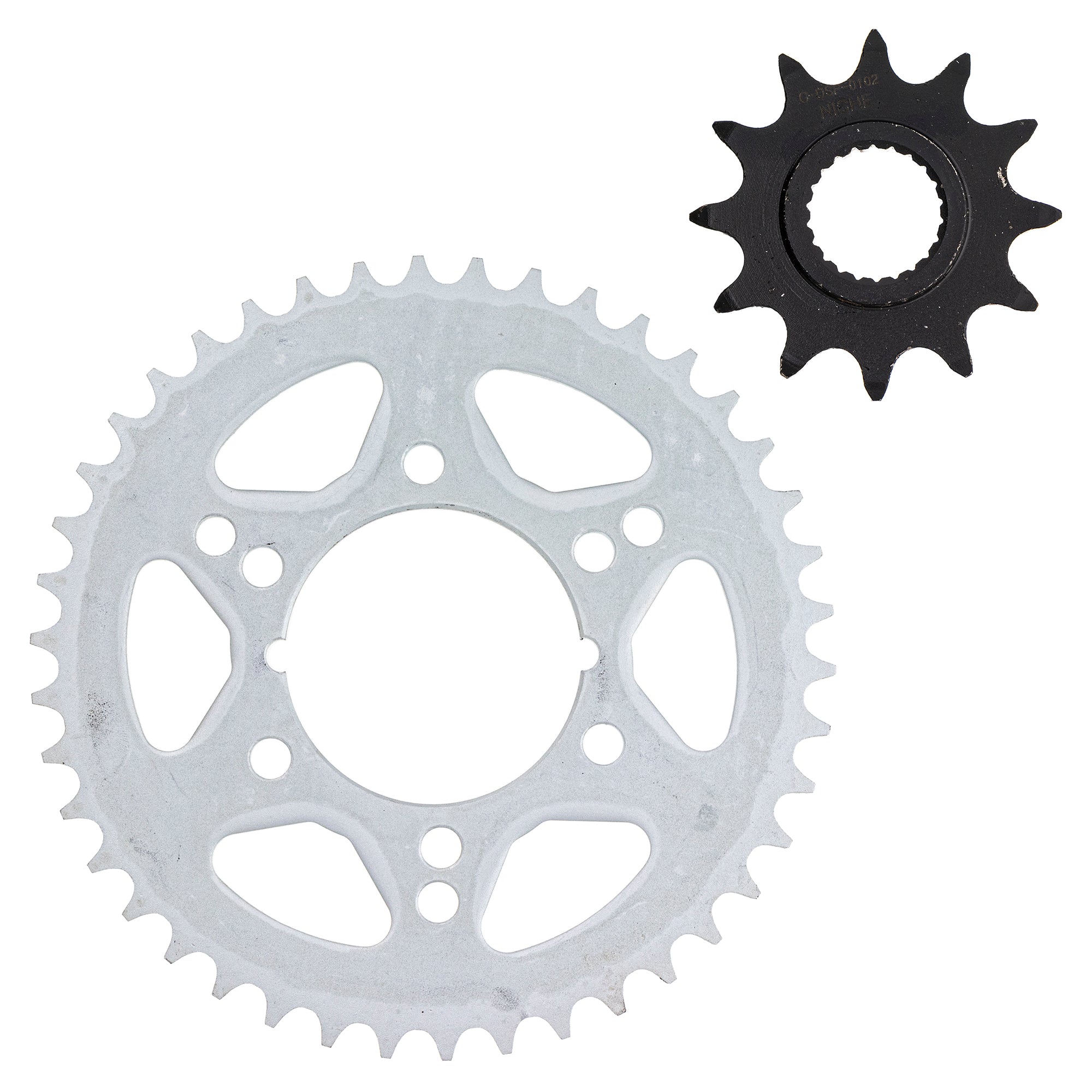 Drive Sprocket Set Front & Rear for Polaris Xplorer Trail Magnum Big 3221044 3233620 NICHE MK1003162