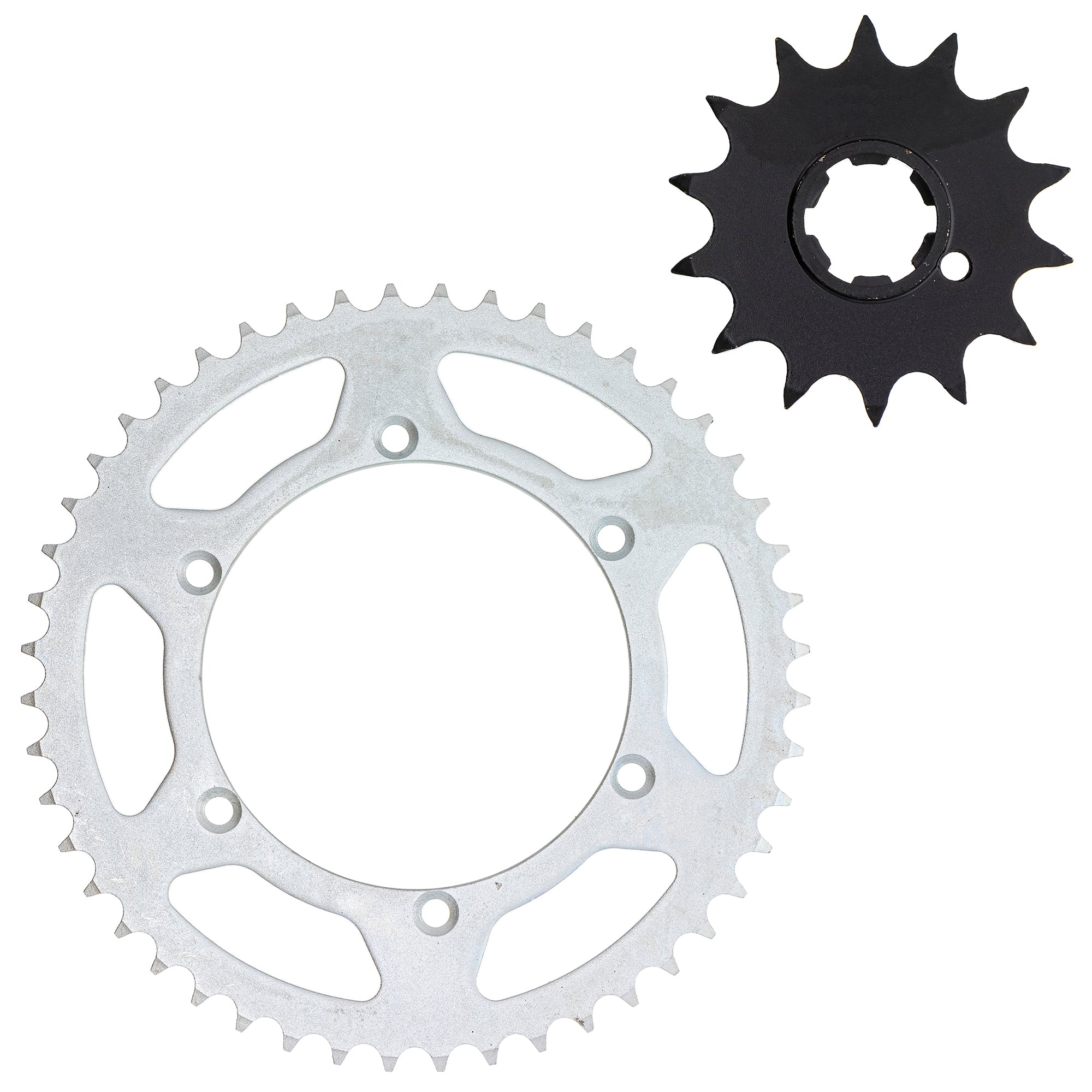 Drive Sprocket Set Front & Rear for Kawasaki KX500 KX250 42041-1448 42041-1383 42041-1257 NICHE MK1003174