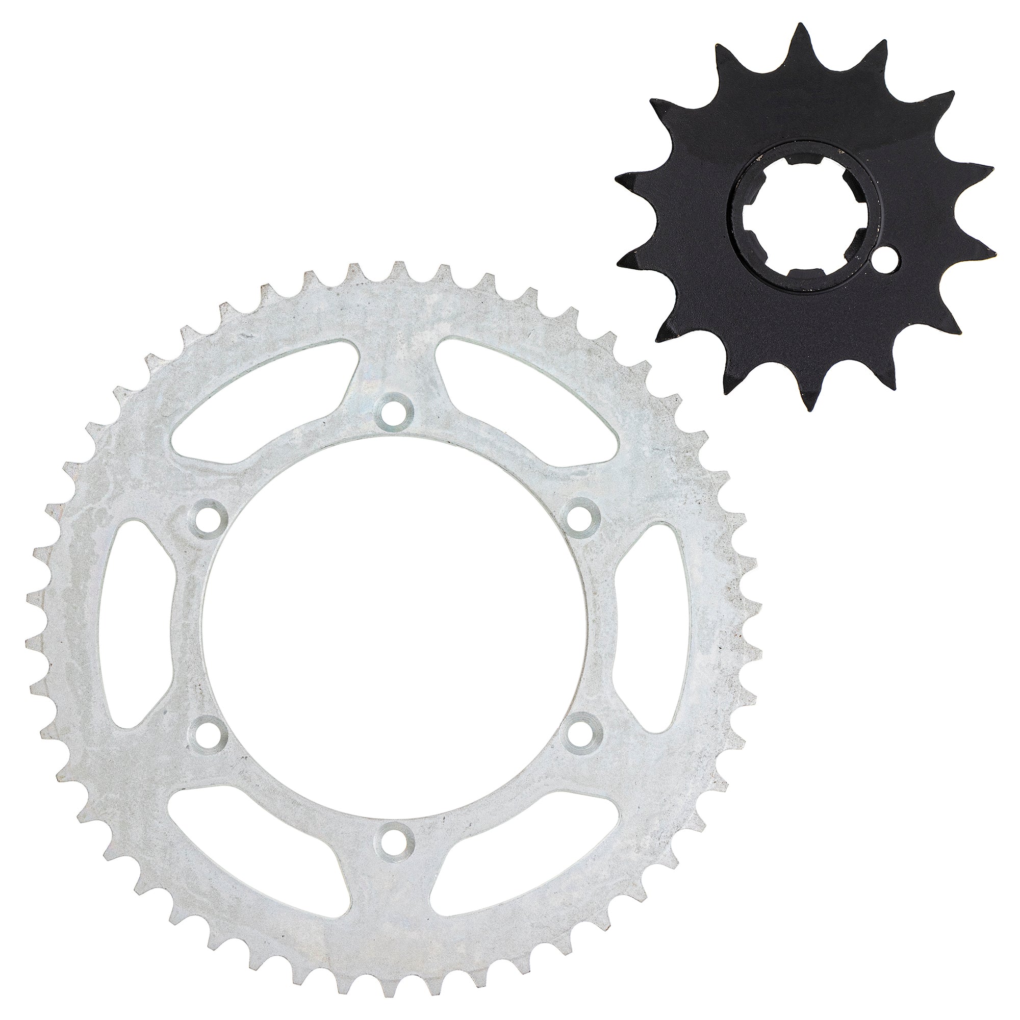 Drive Sprocket Set Front & Rear for Kawasaki KX250 KDX250 42041-1450 42041-1408 42041-1255 NICHE MK1003176