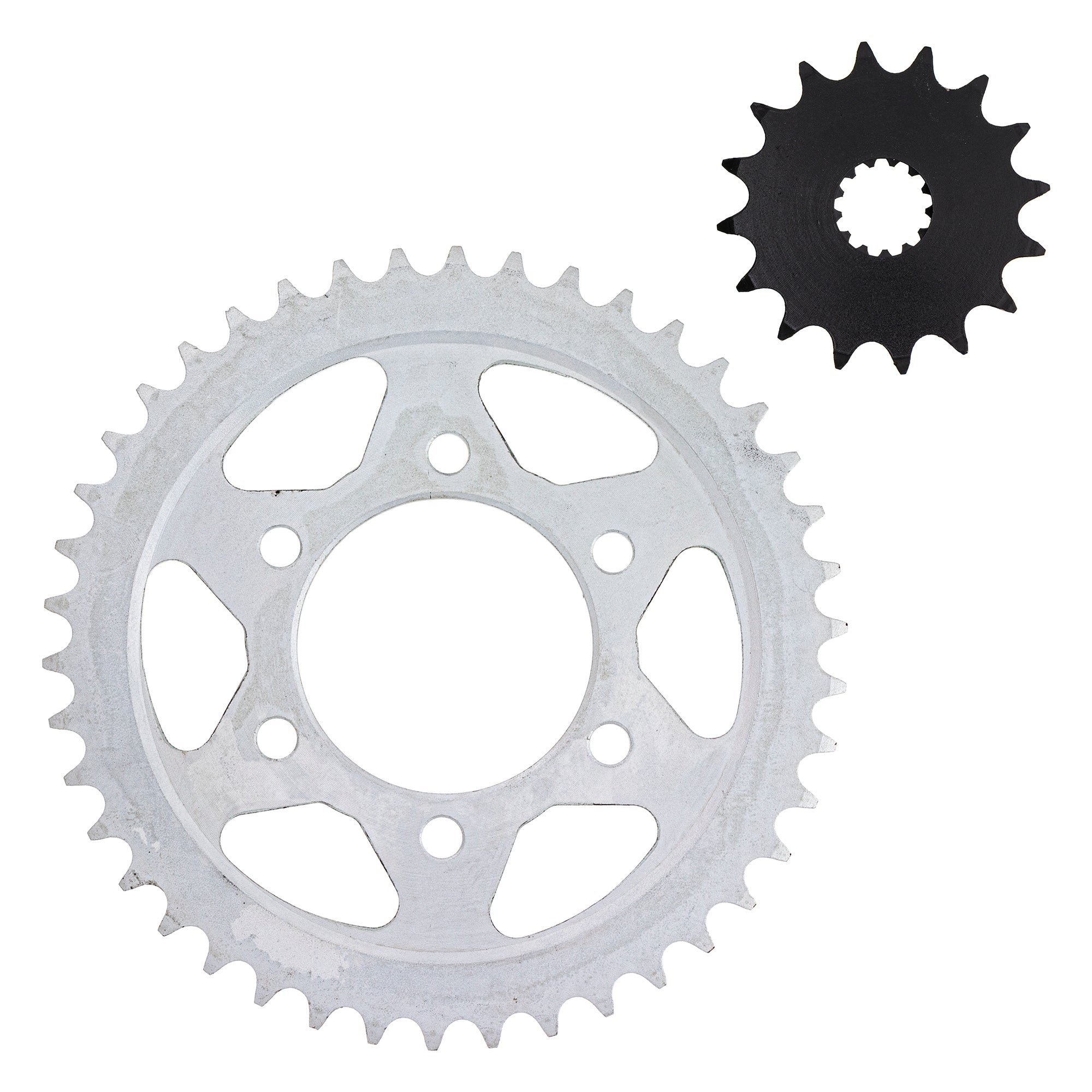 Drive Sprocket Set Front & Rear for Kawasaki Ninja 42041-0085 42041-0003 13144-1256 NICHE MK1003178