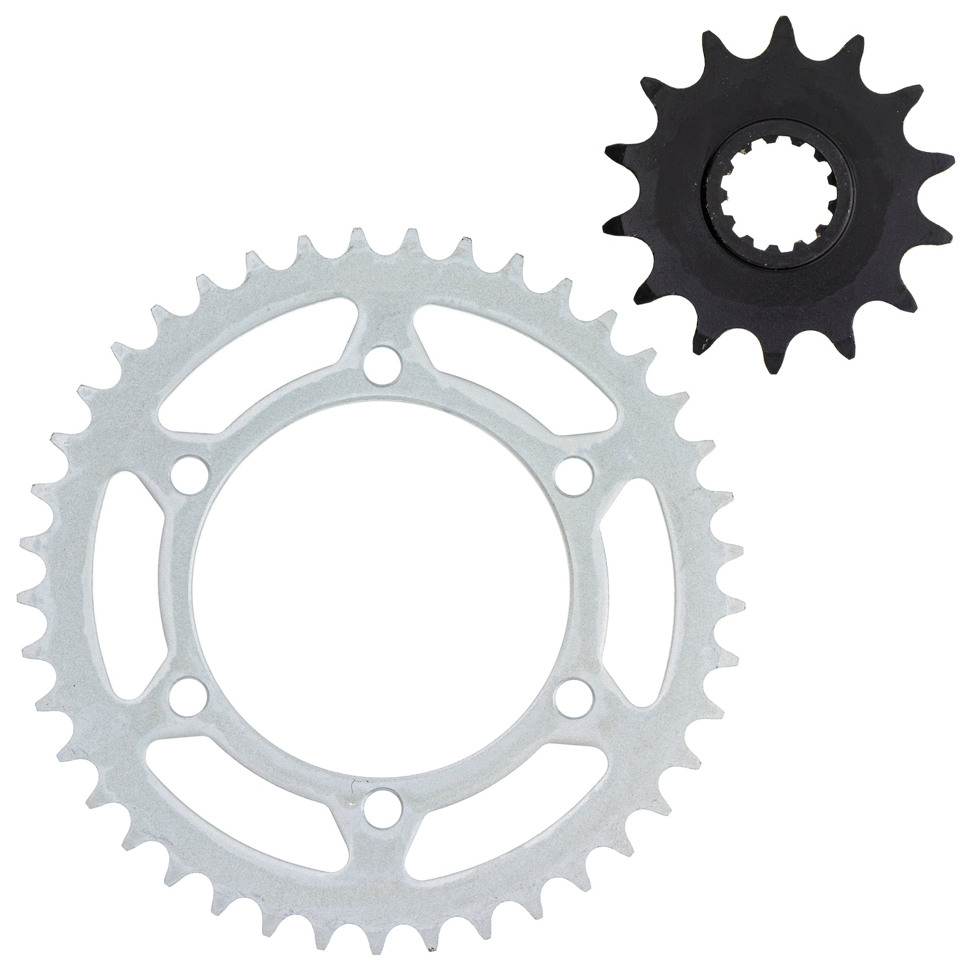 Drive Sprocket Set Front & Rear for Kawasaki Ninja 42041-1354 13144-0577 NICHE MK1003184