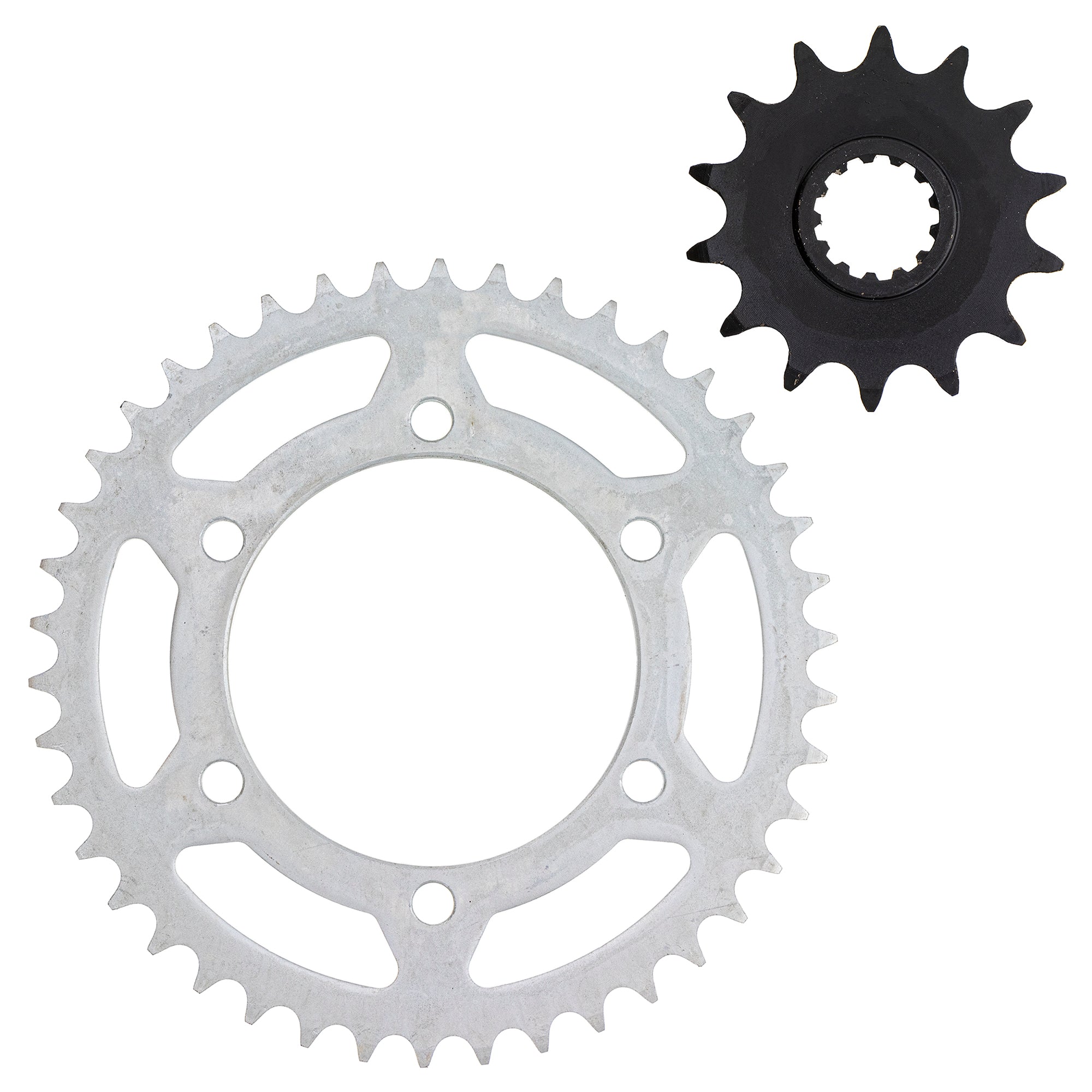 Drive Sprocket Set Front & Rear for Kawasaki Ninja 13144-0577 NICHE MK1003185