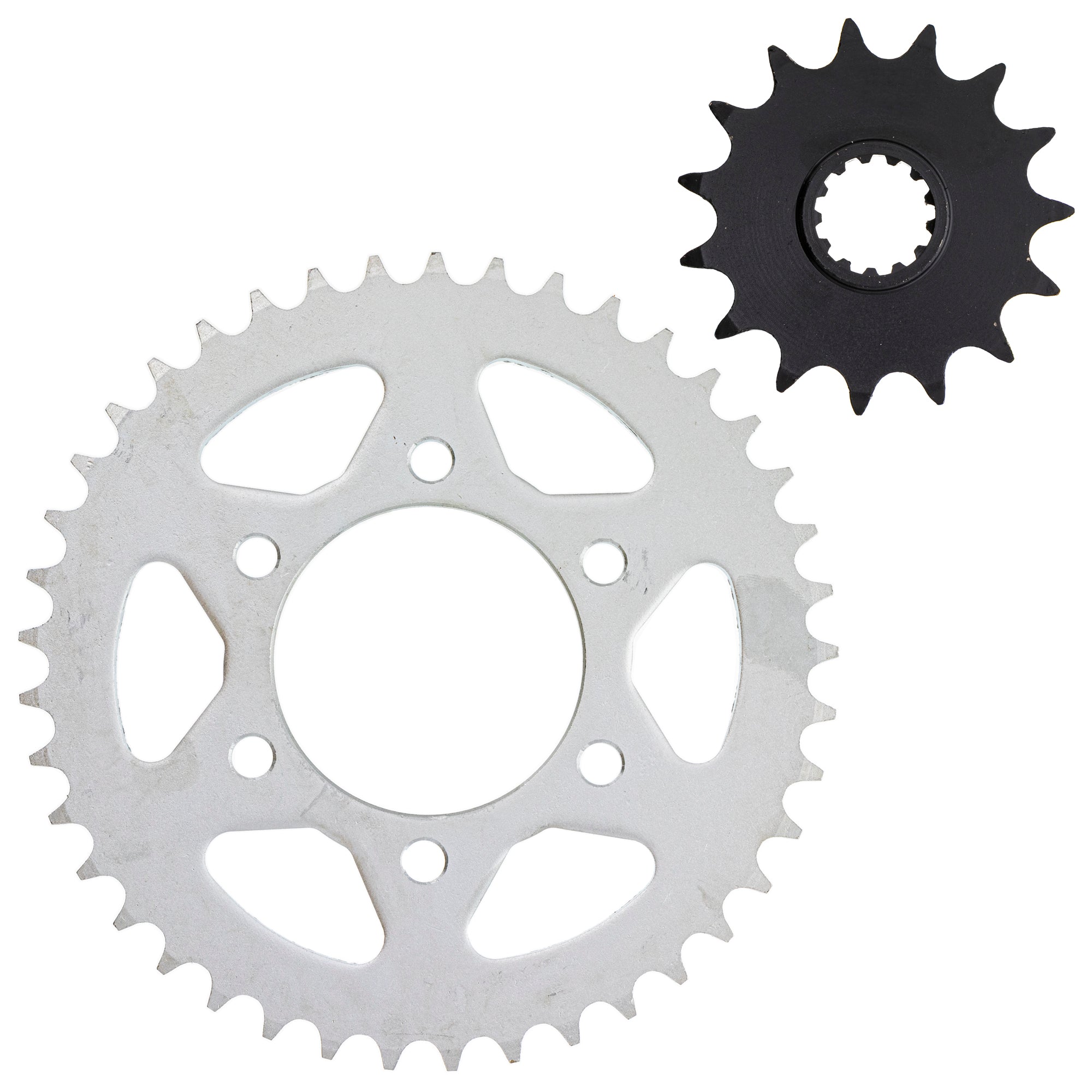 Drive Sprocket Set Front & Rear for Kawasaki Ninja 42041-0055 NICHE MK1003194