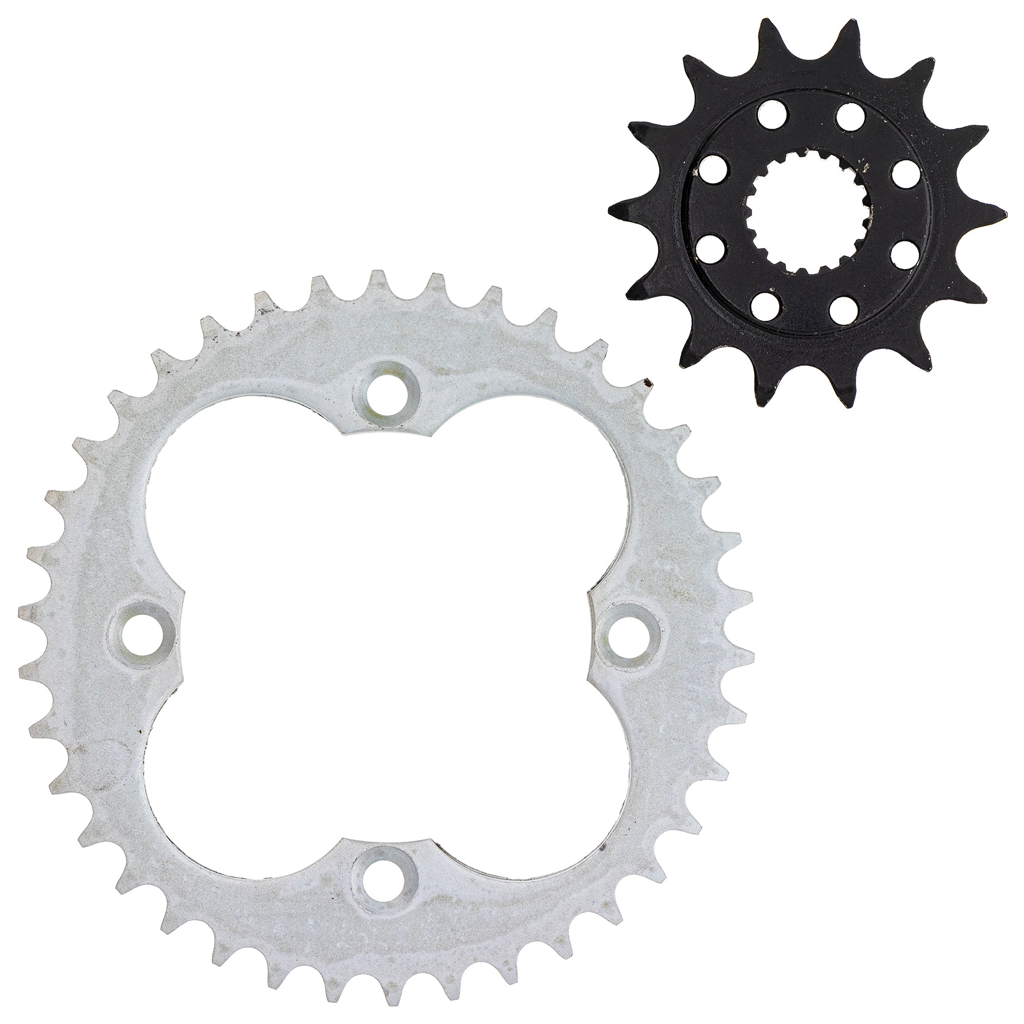 Drive Sprocket Set Front & Rear for Honda TRX450 41201-HC0-000 23802-ML3-871 23802-HP1-670 NICHE MK1003221