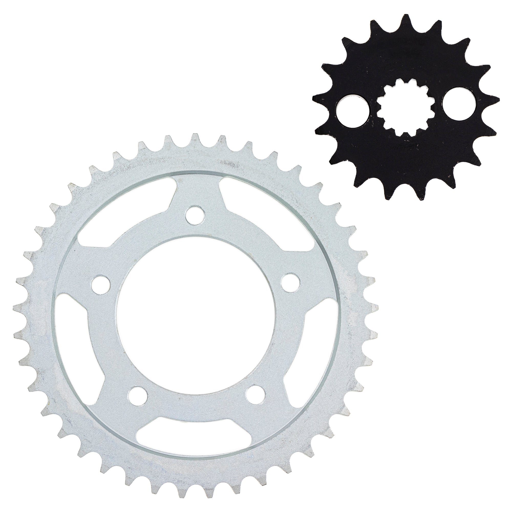 Drive Sprocket Set Front & Rear for Kawasaki Ninja 42041-0023 13144-1224 13144-0040 NICHE MK1003233