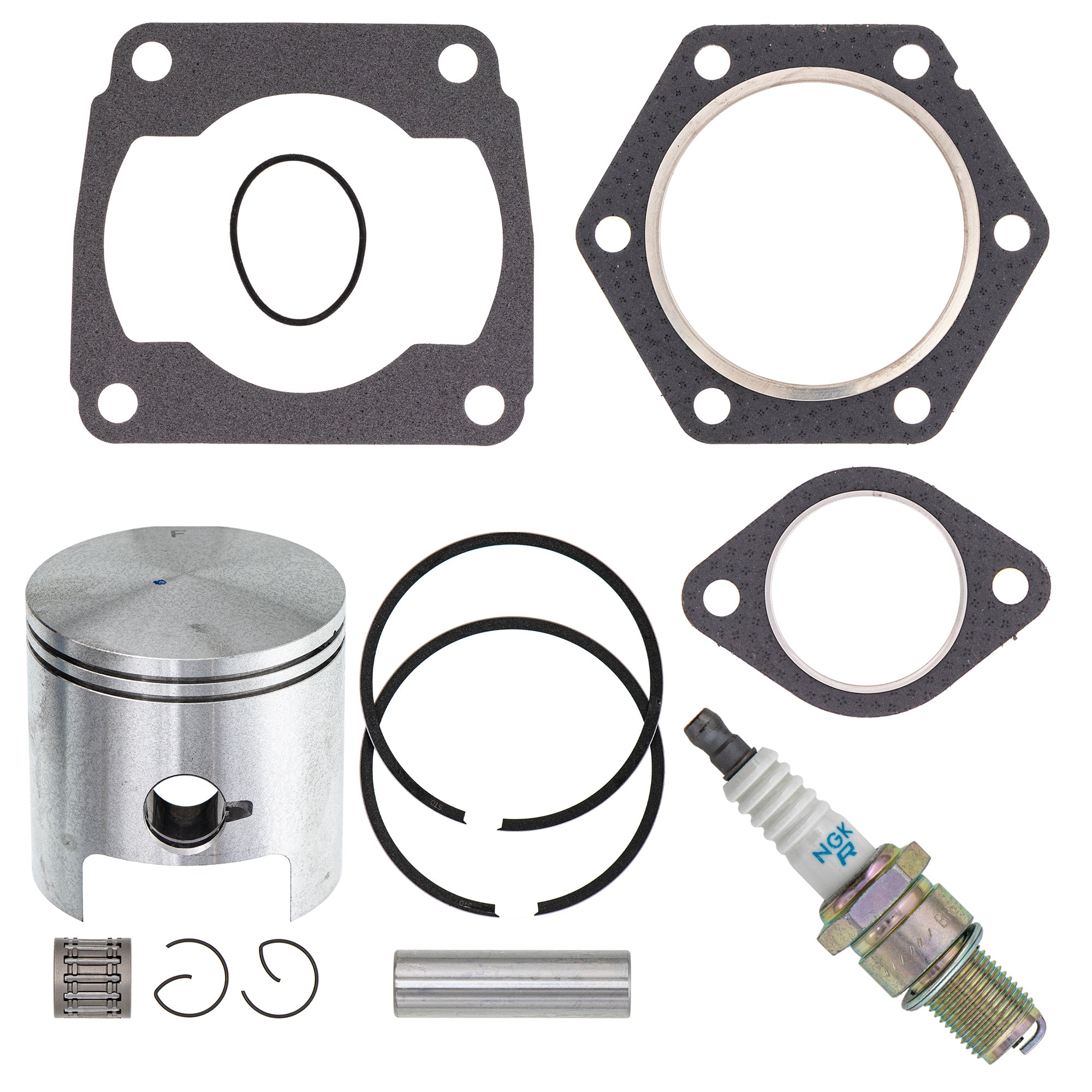 Piston Gasket Spark Plug Kit for zOTHER Polaris Xpress Xplorer WideTrak Trail 3087049 NICHE MK1003425