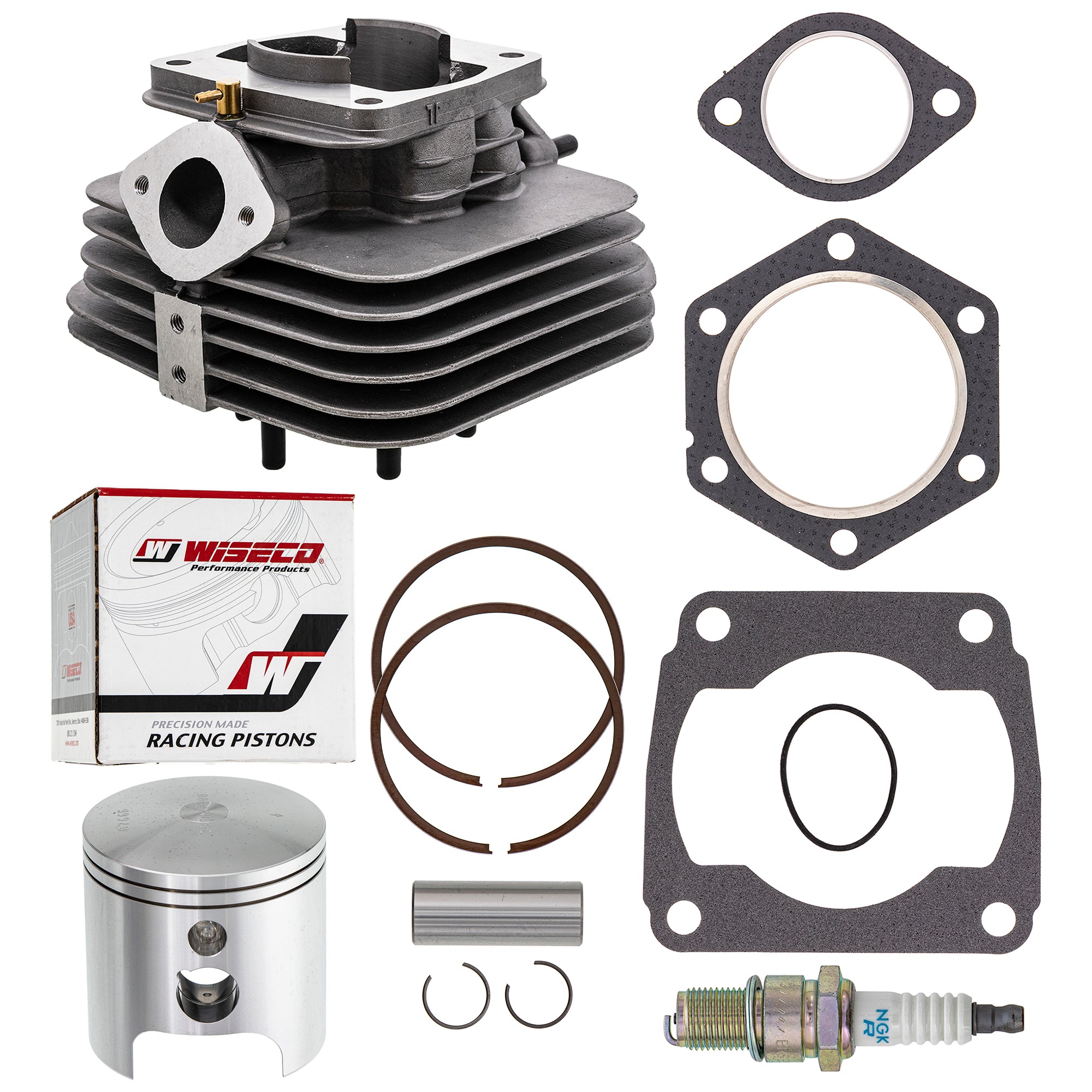 Cylinder Piston Gasket Spark Plug Kit for zOTHER Polaris Trail Sportsman Sport 3086757 NICHE MK1003458