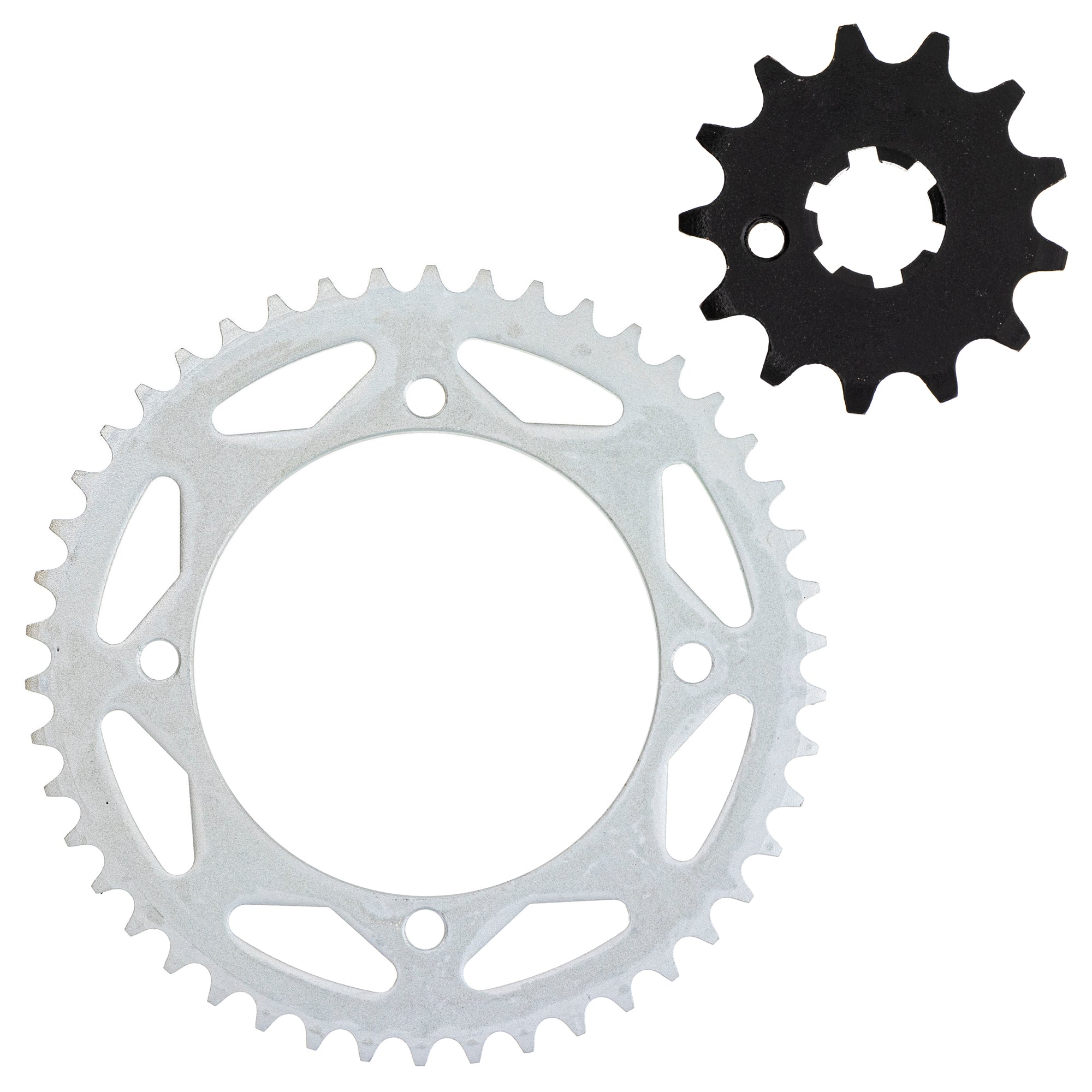 Drive Sprocket Set Front & Rear for Yamaha Kawasaki KX65 13144-0564 93812-13812-00 NICHE MK1003485