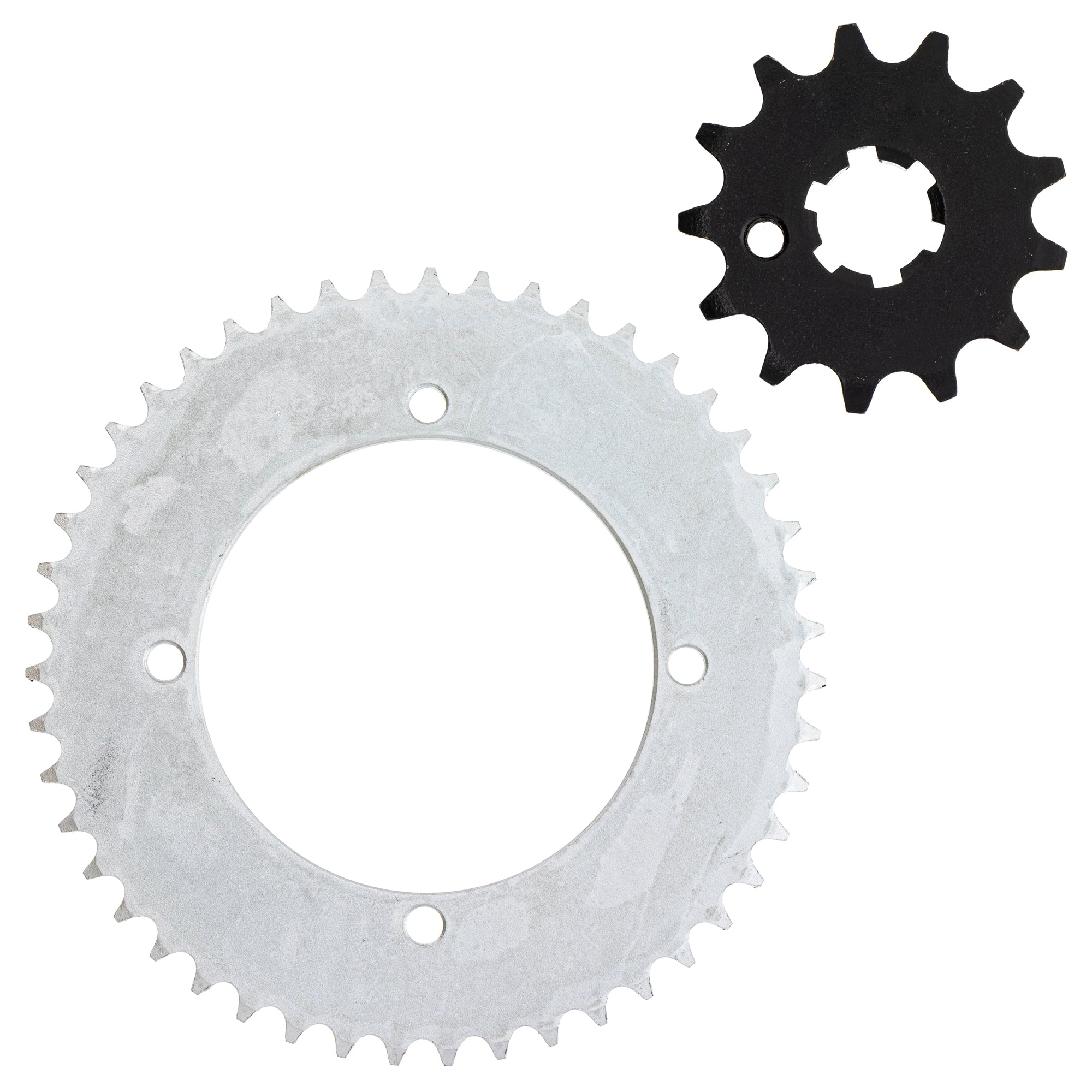 Drive Sprocket Set Front & Rear for Yamaha Kawasaki TTR50E RM65 RM60 RM100 13144-0564 NICHE MK1003486