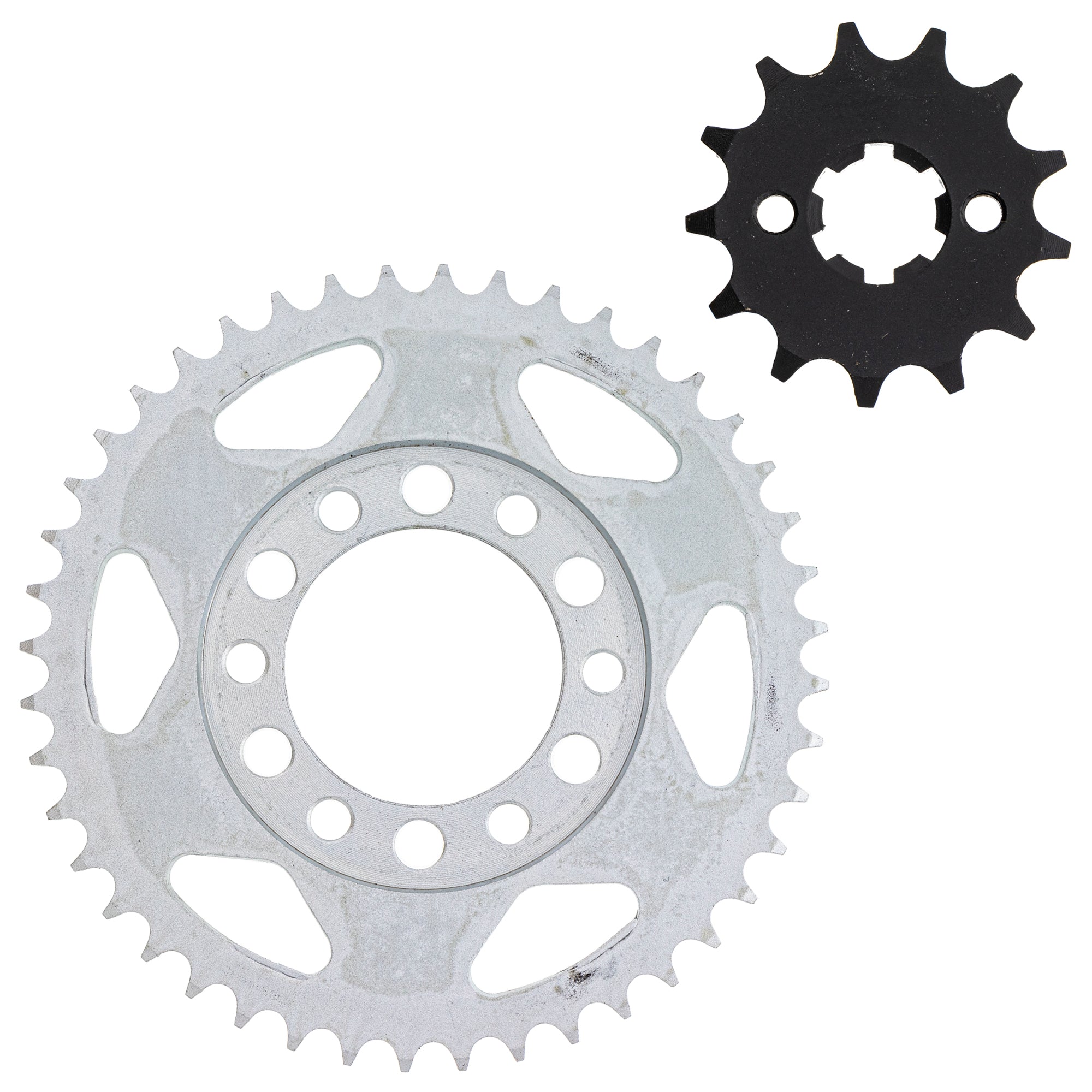 Drive Sprocket Set (Front & Rear) for Yamaha YZ80 CT1 ATMX AT3 4V1-25444-10-00 NICHE MK1003496